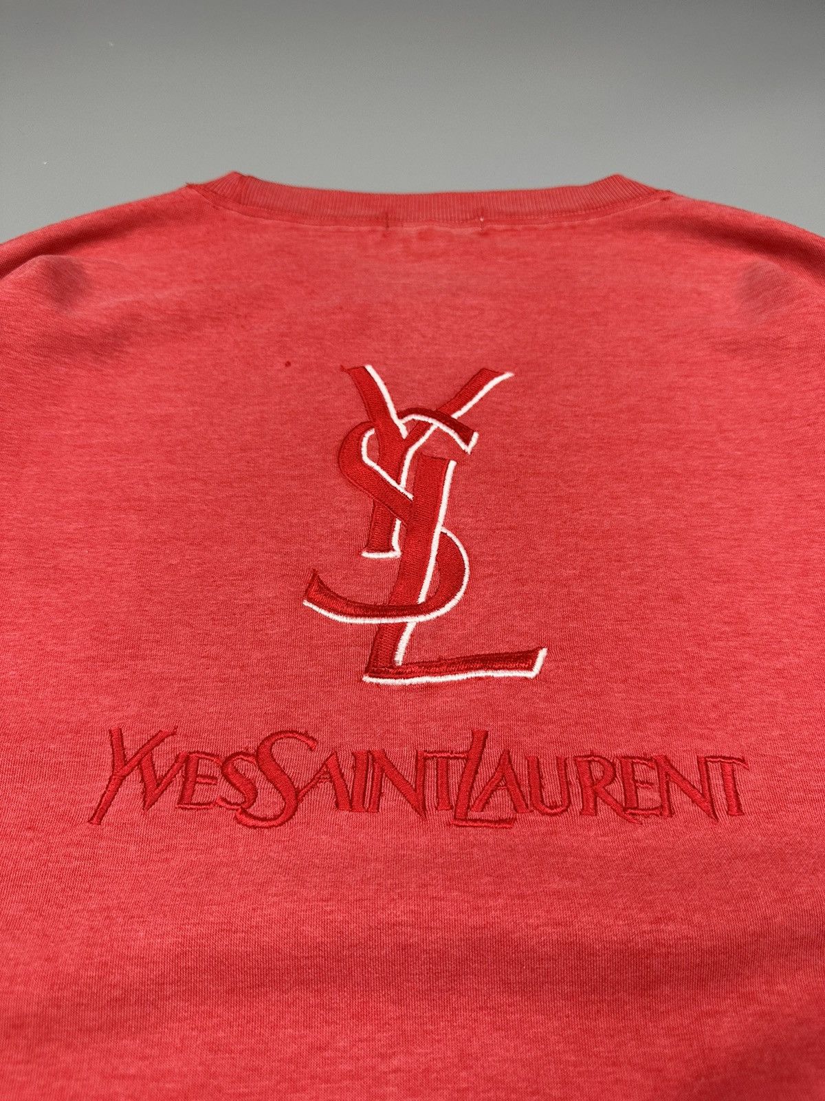 Yves Saint Laurent Vintage Yves Saint Laurent Pour Homme Sweatshirt Size US XL / EU 56 / 4 - 4 Thumbnail