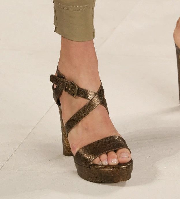 Ralph Lauren Purple Label Runway 2015 Platform Heels