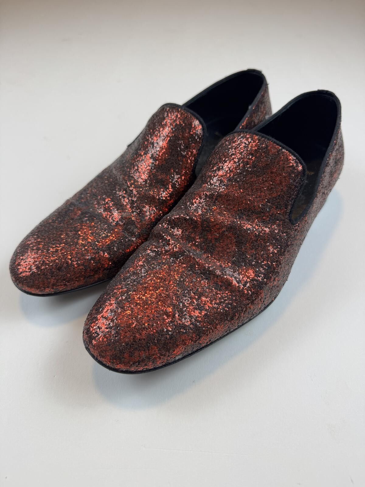 Saint Laurent Paris Saint Laurent Python Glitter Loafer Size US 9.5 / EU 42-43 - 1 Thumbnail