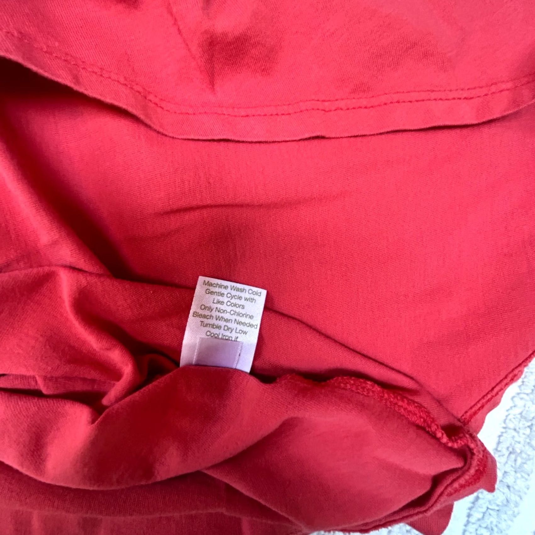 Vintage Garnet Hill Scoop Neck Pima Cotton Asymmetrical Tank Top Red Size Medium Size M / US 6-8 / IT 42-44 - 6 Thumbnail