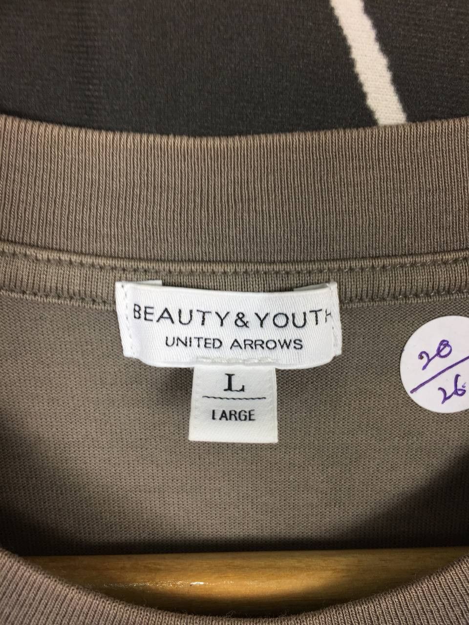 Japanese Brand × United Arrows × Vintage Beauty & Youth United Arrows Plain Casual Essential Tee Size US M / EU 48-50 / 2 - 6 Thumbnail