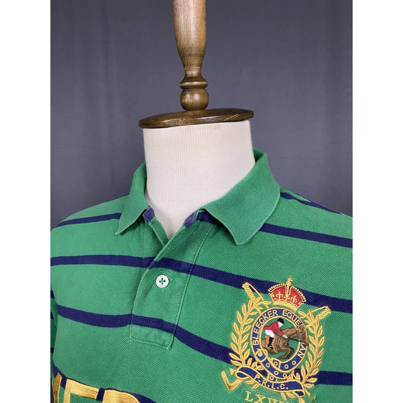Ralph Lauren Polo Ralph Lauren Vintage Mercer Team Big Logo Men's Green P Size US XL / EU 56 / 4 - 5 Thumbnail