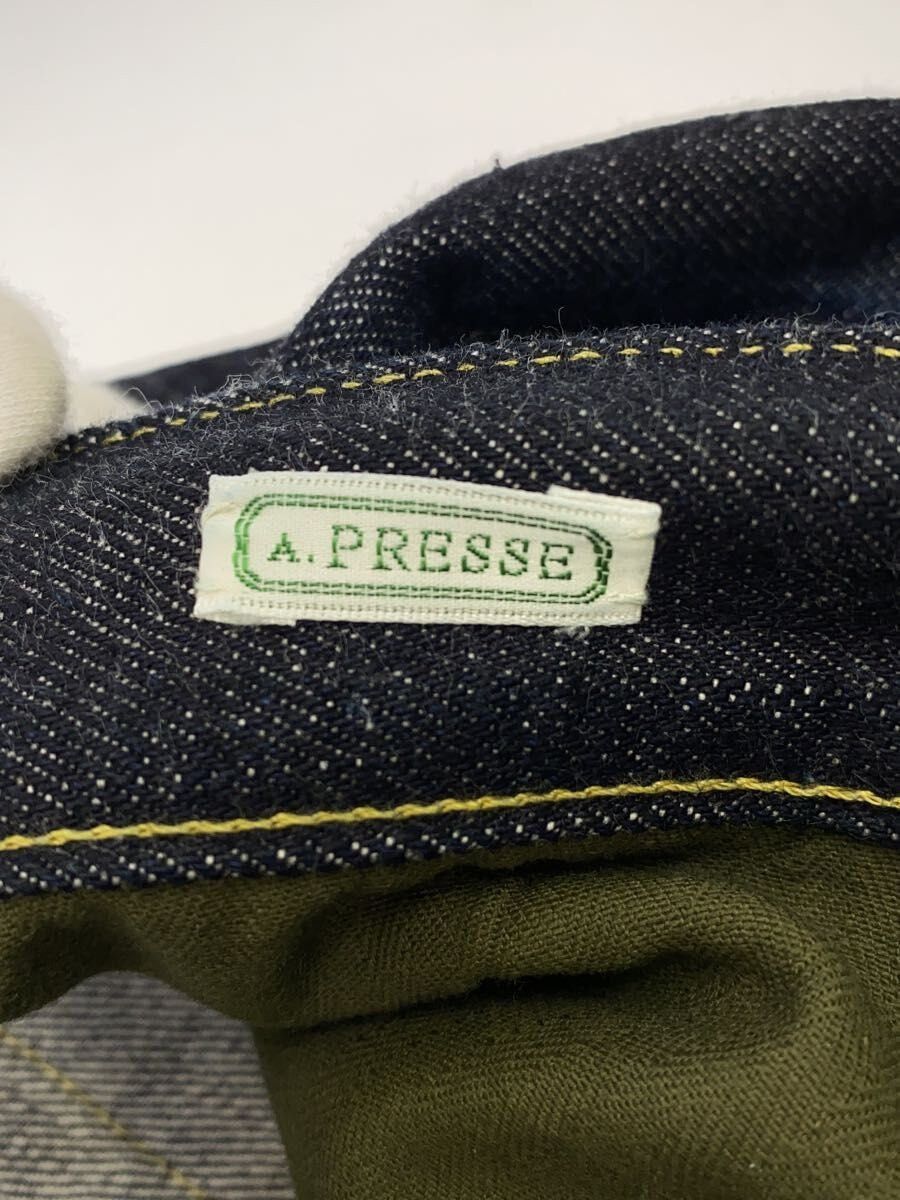 A.PRESSE Blue Cotton Bottoms Size US 32 / EU 48 - 4 Thumbnail