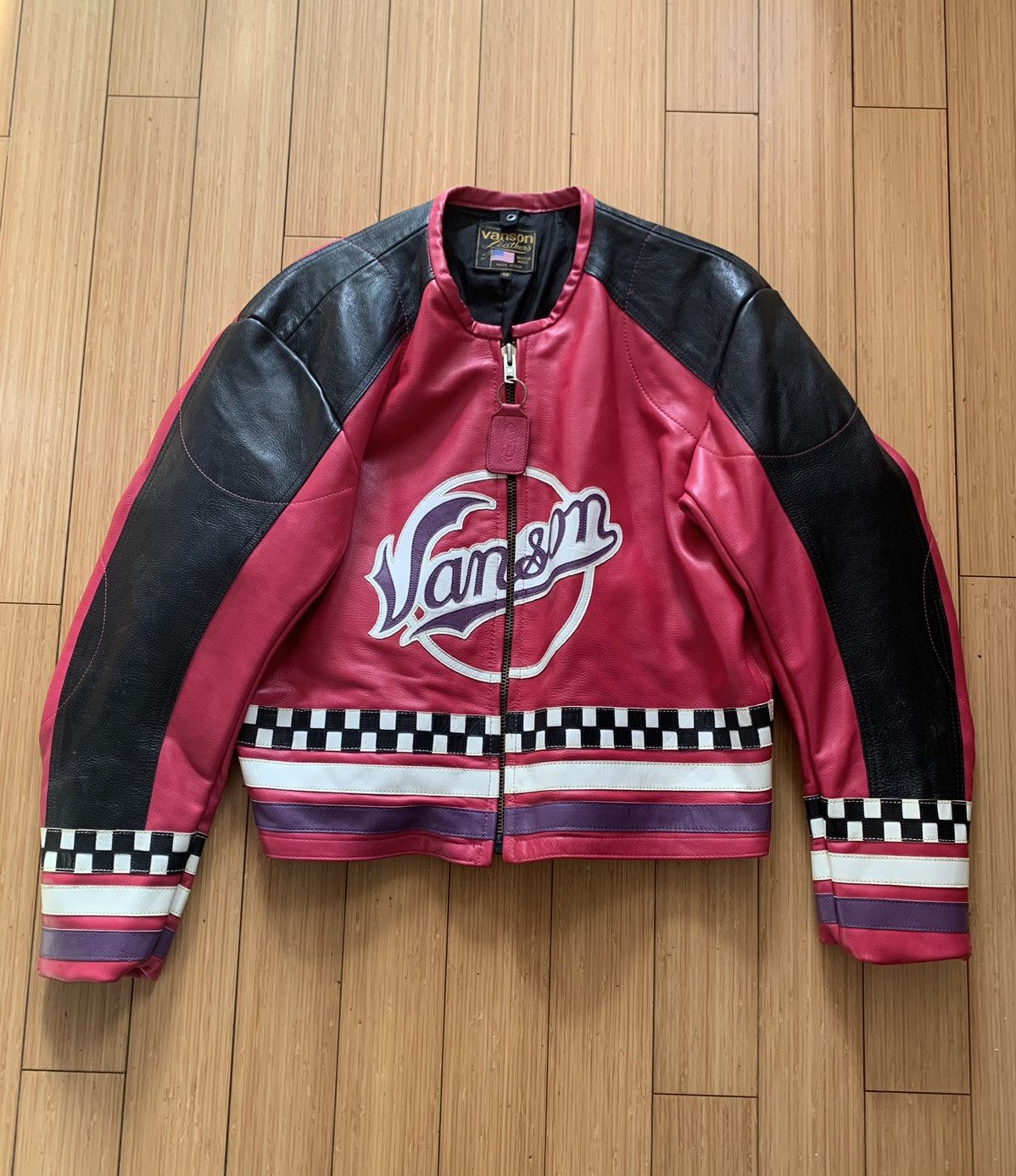 Vanson Leathers Vintage SP5 Racing Size US L / EU 52-54 / 3 - 1 Thumbnail