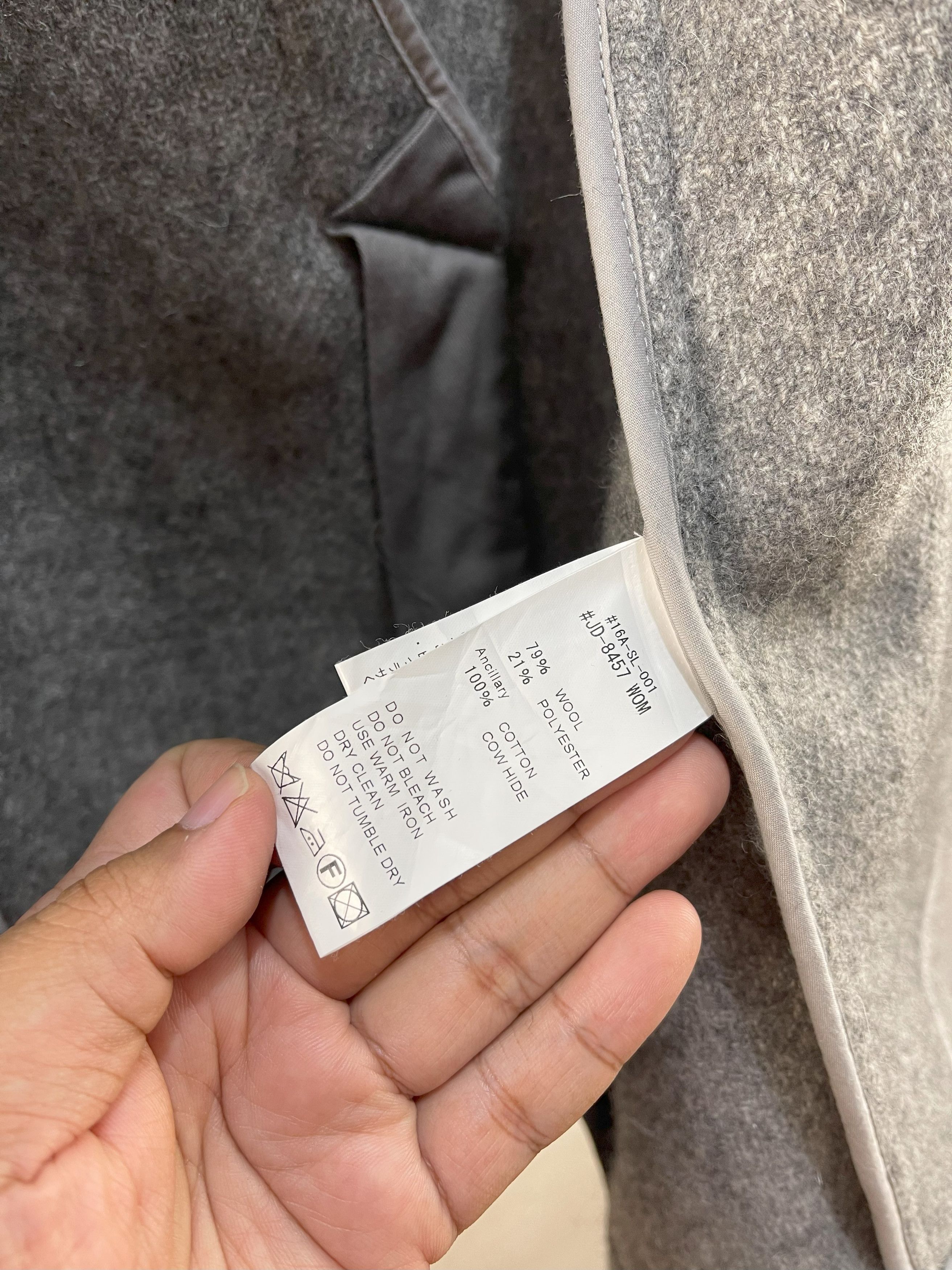 Danton Vintage Danton Vetements De Travail Wool Hoodies Jacket Size S / US 4 / IT 40 - 11 Thumbnail