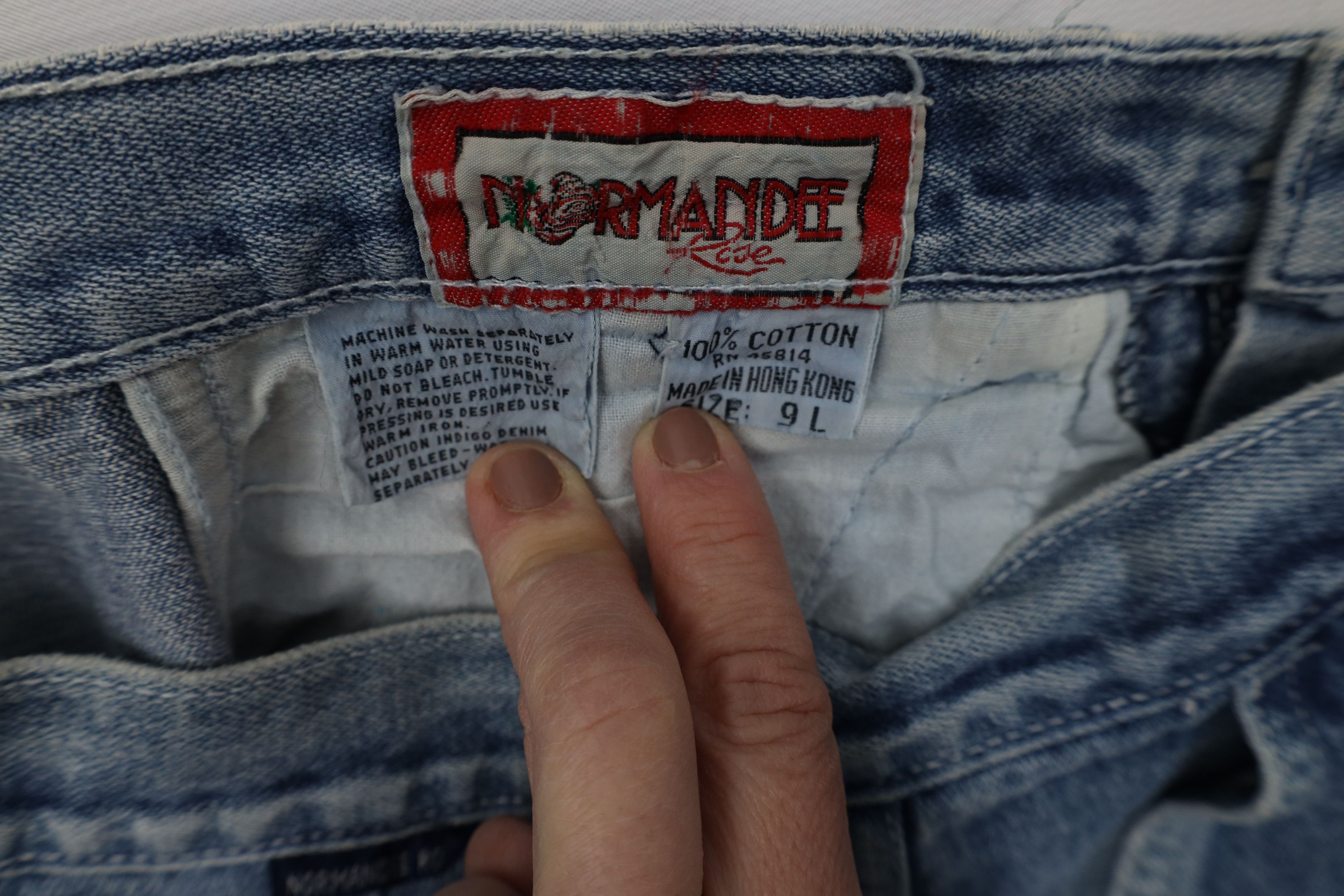 Vintage Vintage 80s 90s Streetwear Pleated Straight Leg Denim Jeans Size 30" / US 8 / IT 44 - 9 Thumbnail