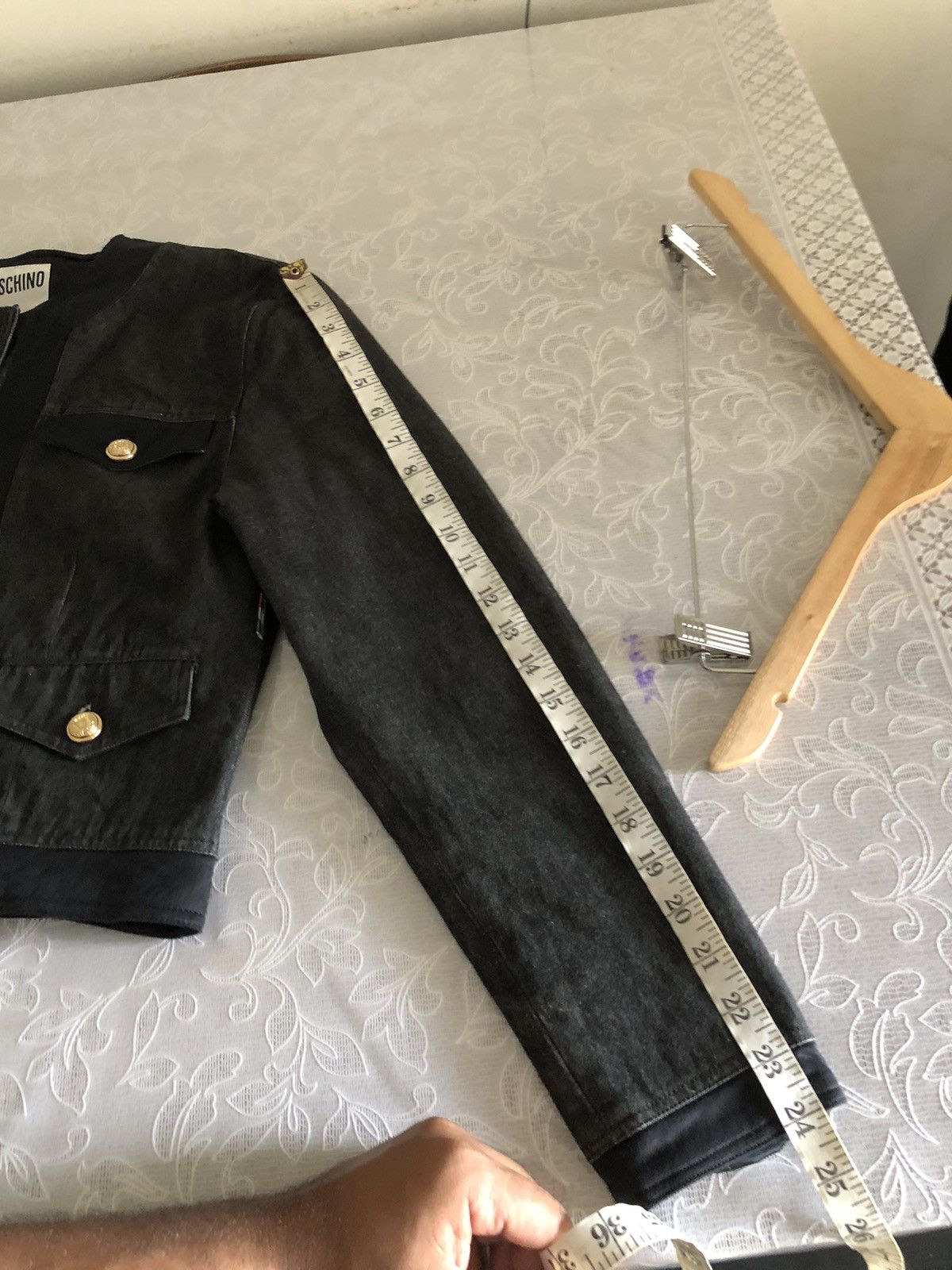 Moschino Vintage Moschino Milano Denim Jacket Size M / US 6-8 / IT 42-44 - 20 Thumbnail