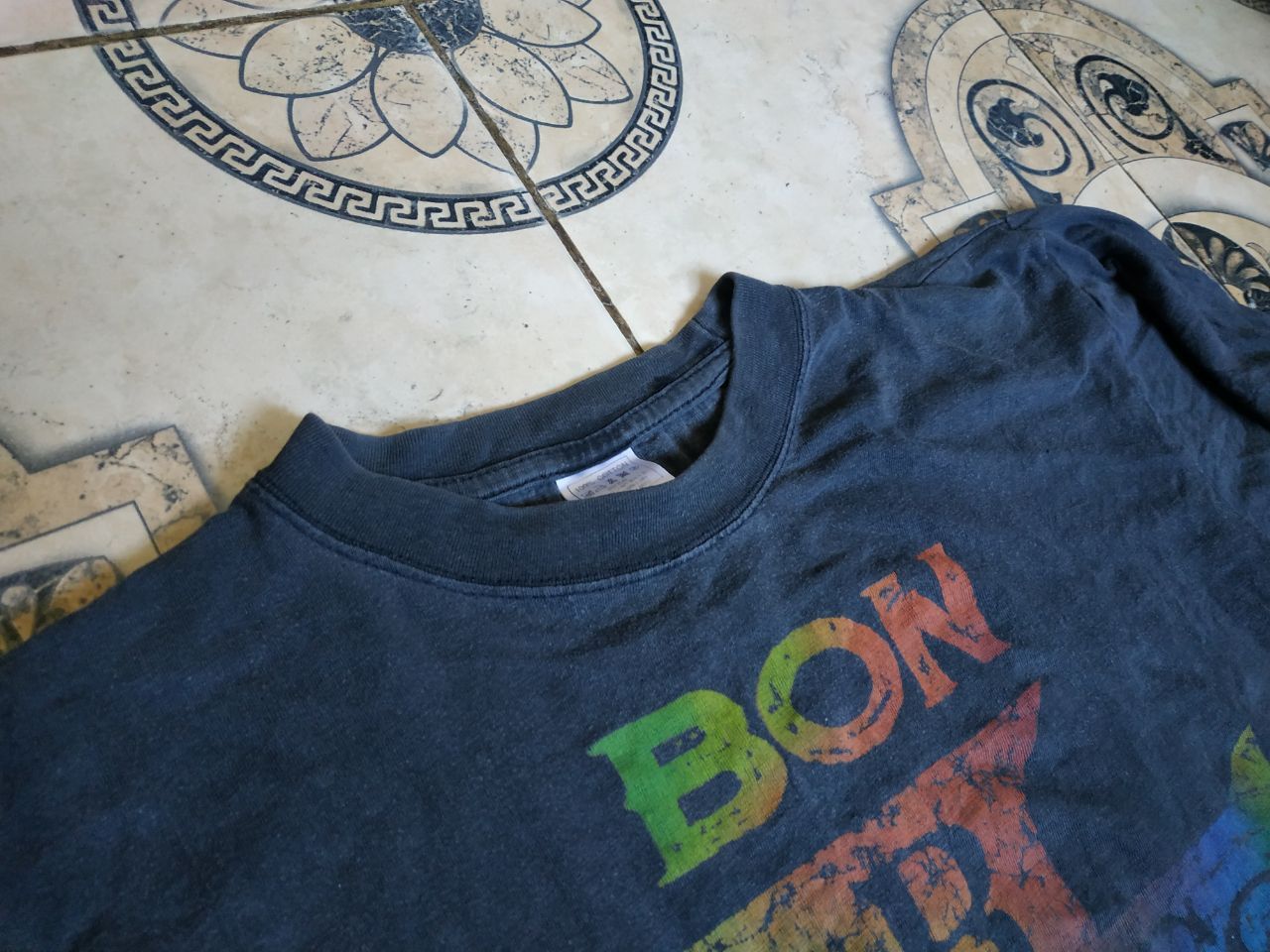 Vintage Vintage 90s Bon Jovi Cross Road Tour Tee XL Faded Size US XL / EU 56 / 4 - 21 Thumbnail
