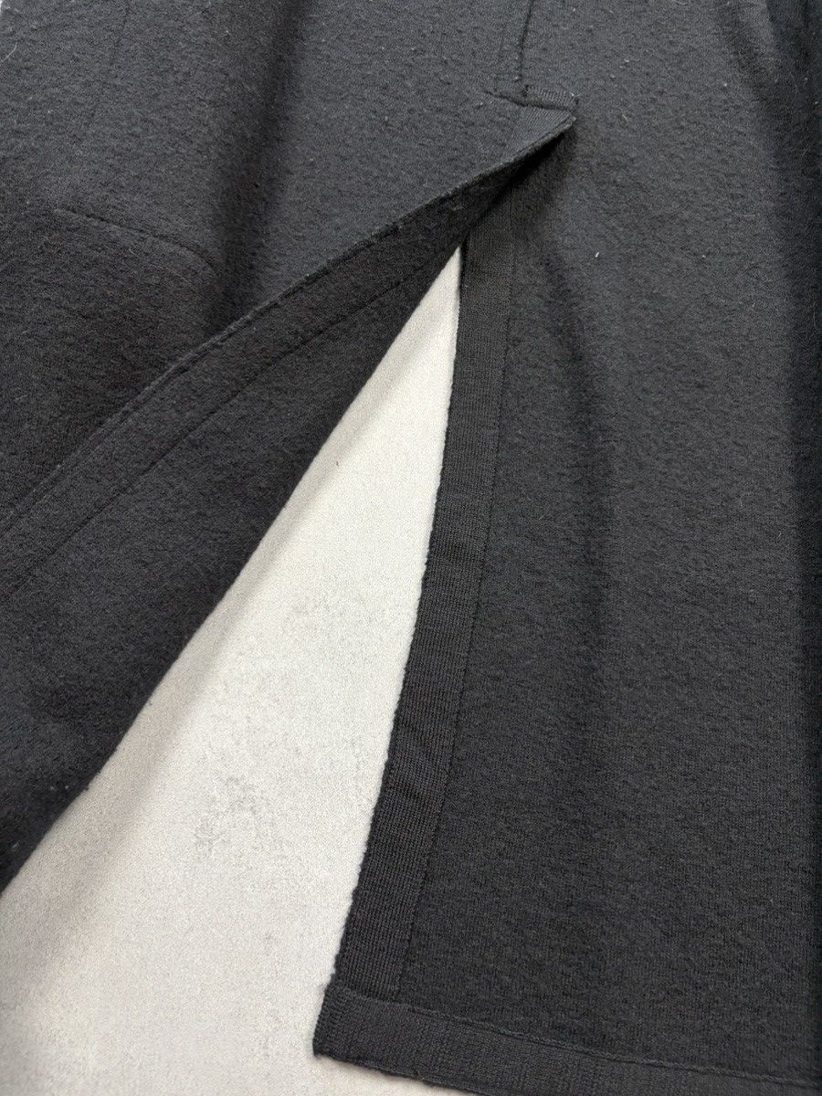 Rundholz Rundholz Wool Long Zip Coat Black Avant Garde Jacket M Size M / US 6-8 / IT 42-44 - 12 Thumbnail