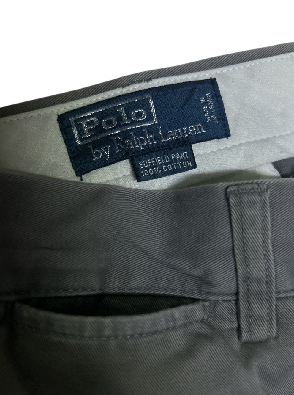 Polo Ralph Lauren Trashed Polo Ralph Lauren Chino Pant Size US 36 / EU 52 - 7 Thumbnail