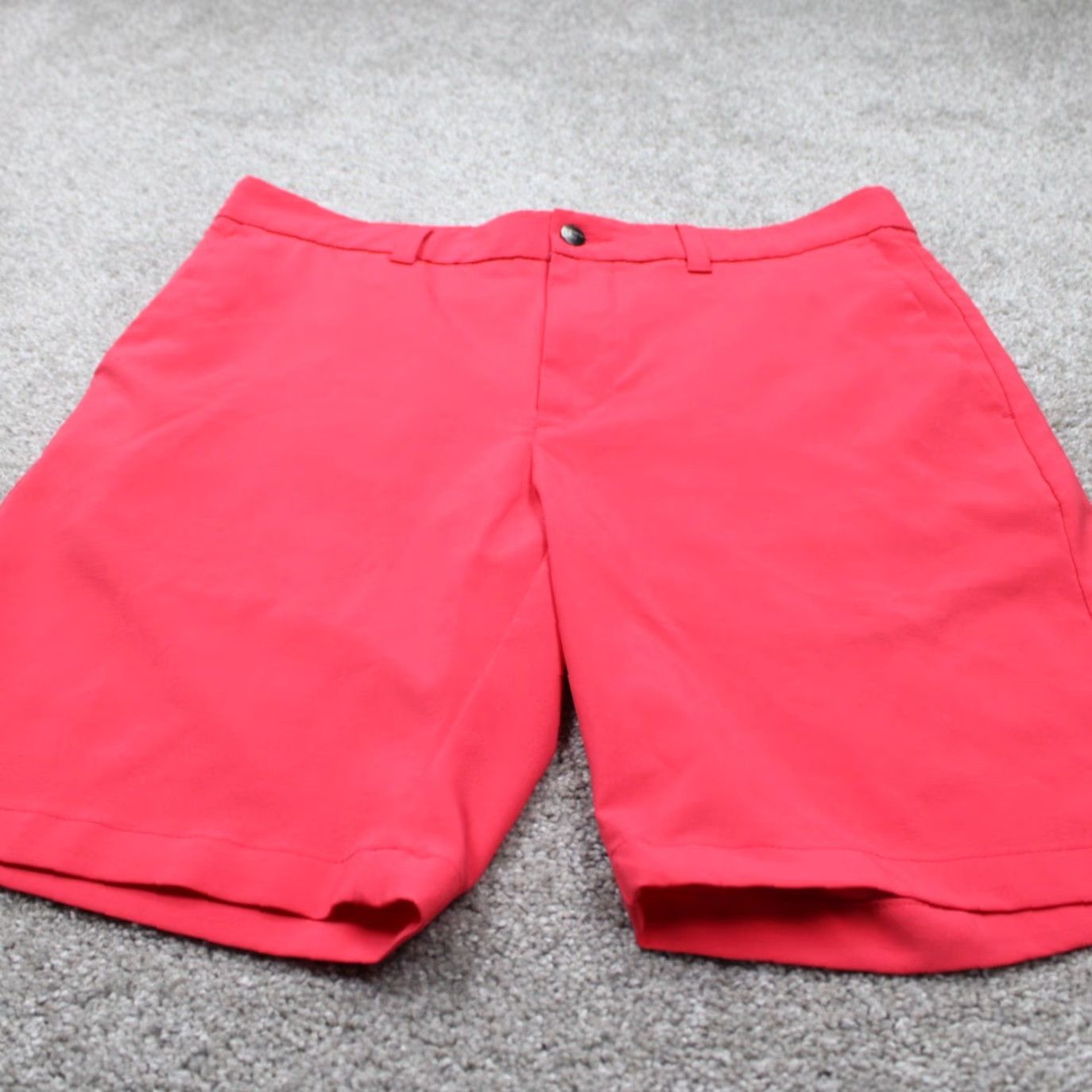 Callaway Callaway Golf Shorts Mens 32 Pink Polyester Stretch Flat Front w/ 9" inseam Size US 32 / EU 48 - 2 Thumbnail