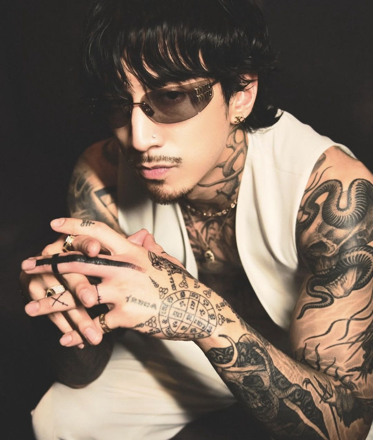 Miu Miu NEW Miu Miu sunglasses MU A51S 5AK50K Size ONE SIZE - 1 Thumbnail