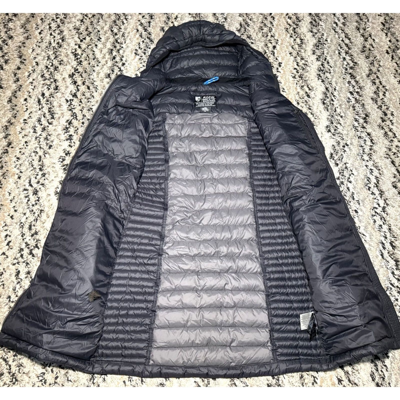 Vintage Kuhl Down Parka Jacket Coat Spyfire Projekt Hooded Puffer Women’s Size XS Black Size XS / US 0-2 / IT 36-38 - 6 Thumbnail