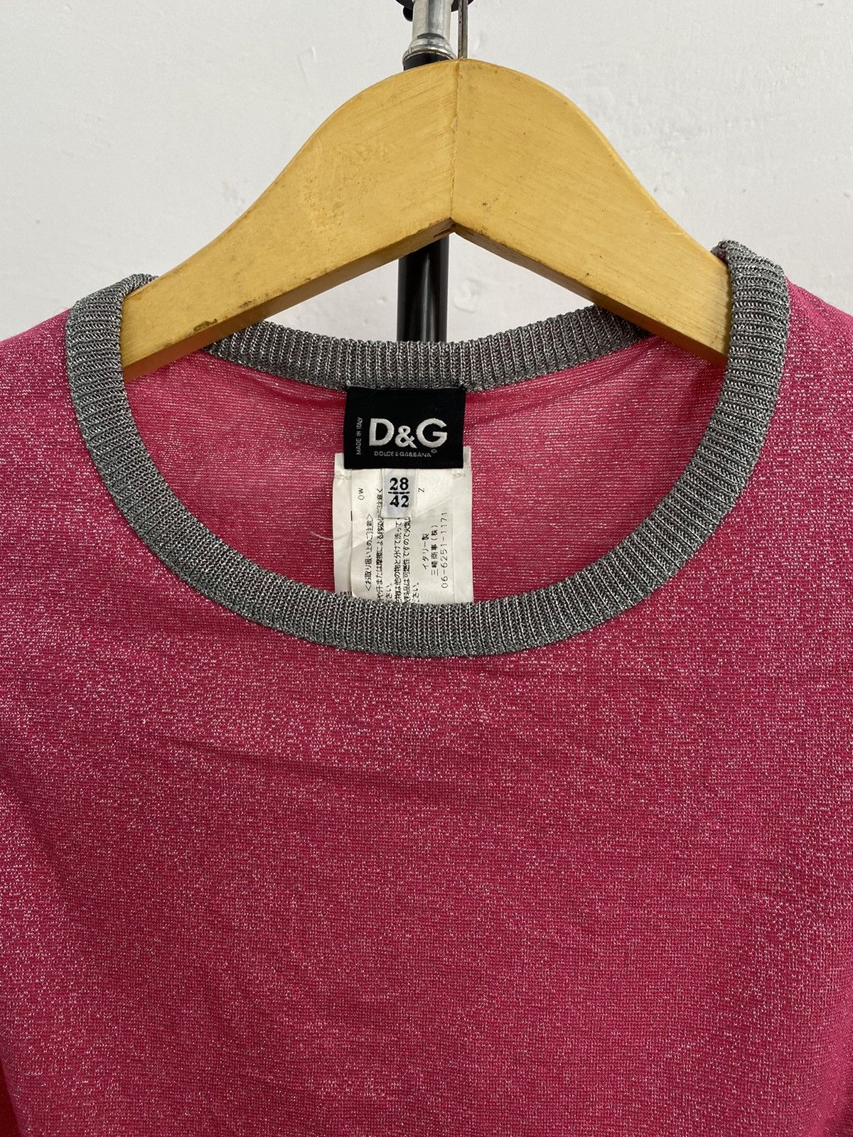 Dolce & Gabbana Dolce & Gabbana glitter pink sleeveless Size M / US 6-8 / IT 42-44 - 4 Thumbnail