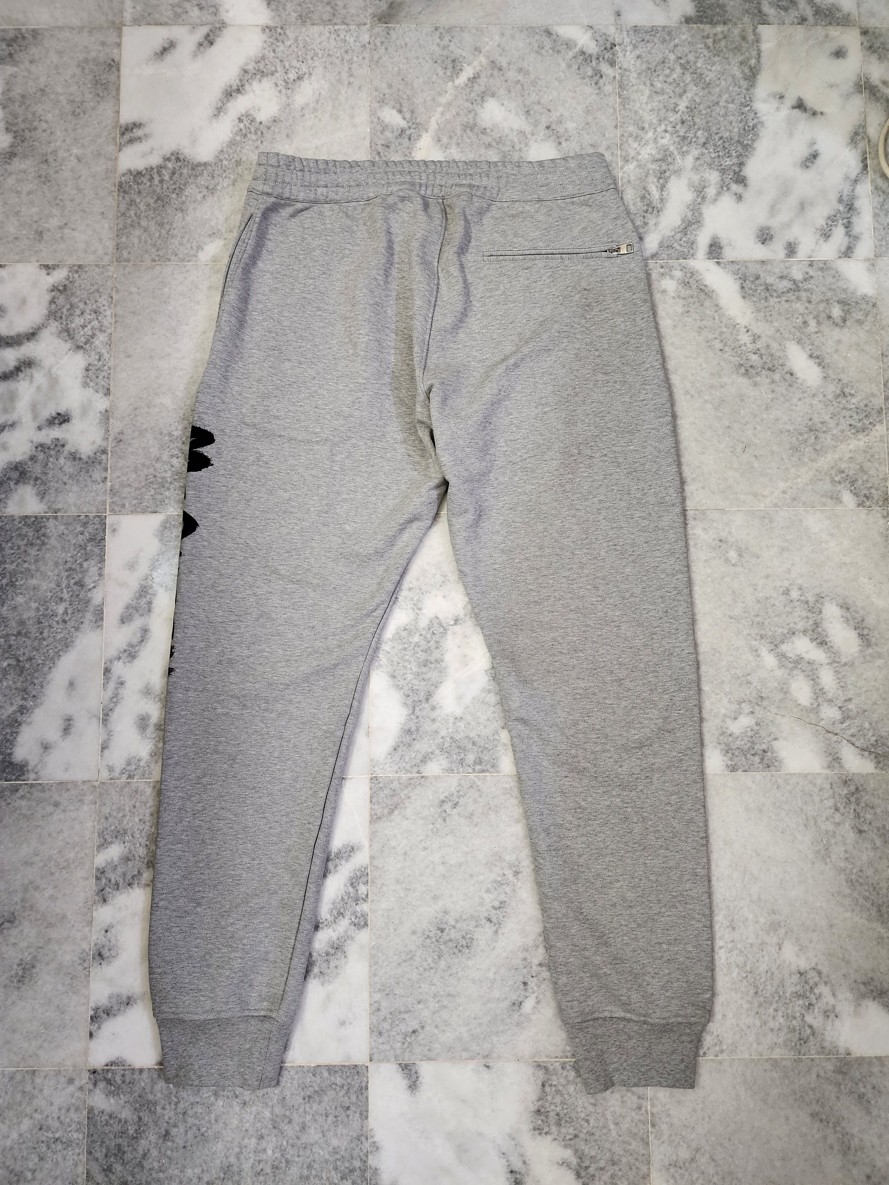 Alexander McQueen Graffiti Logo Sweatpants Size US 34 / EU 50 - 2 Thumbnail