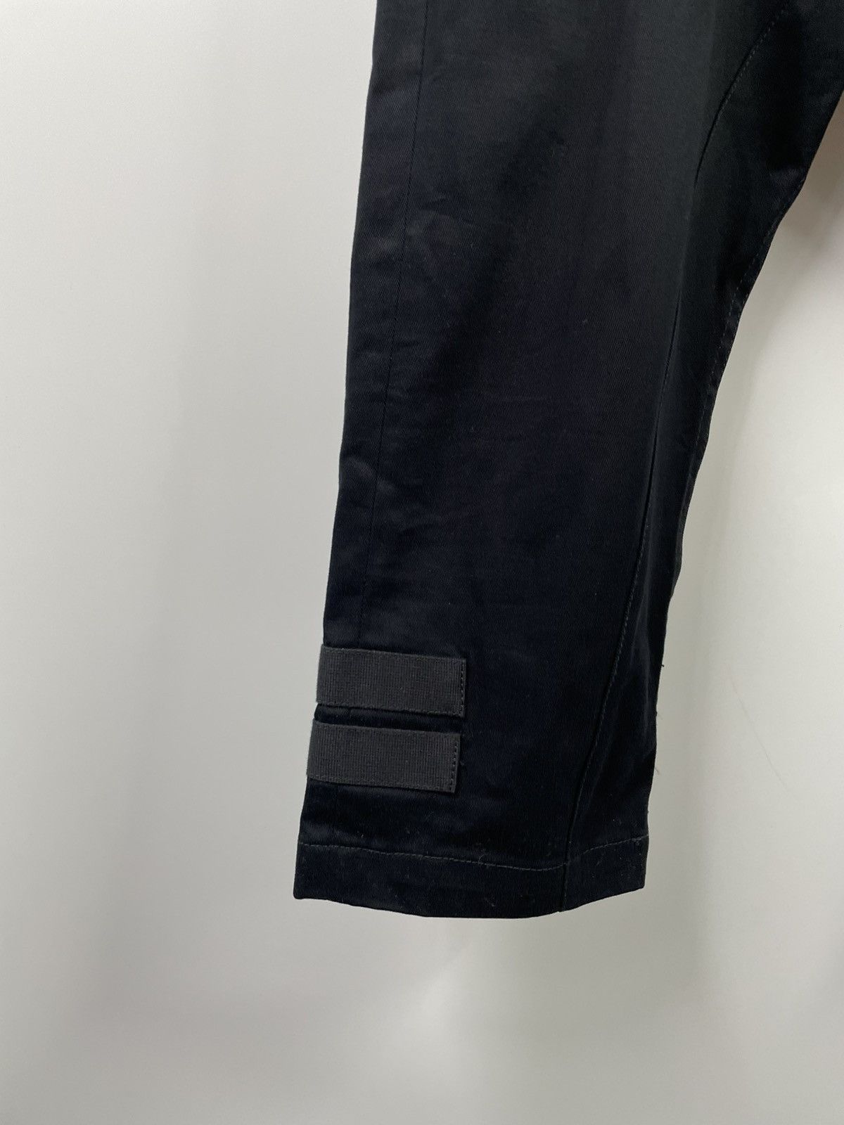 Helmut Lang Helmut Lang Lafer Twill Crop Black Cargo Pants 30 Size US 30 / EU 46 - 9 Thumbnail