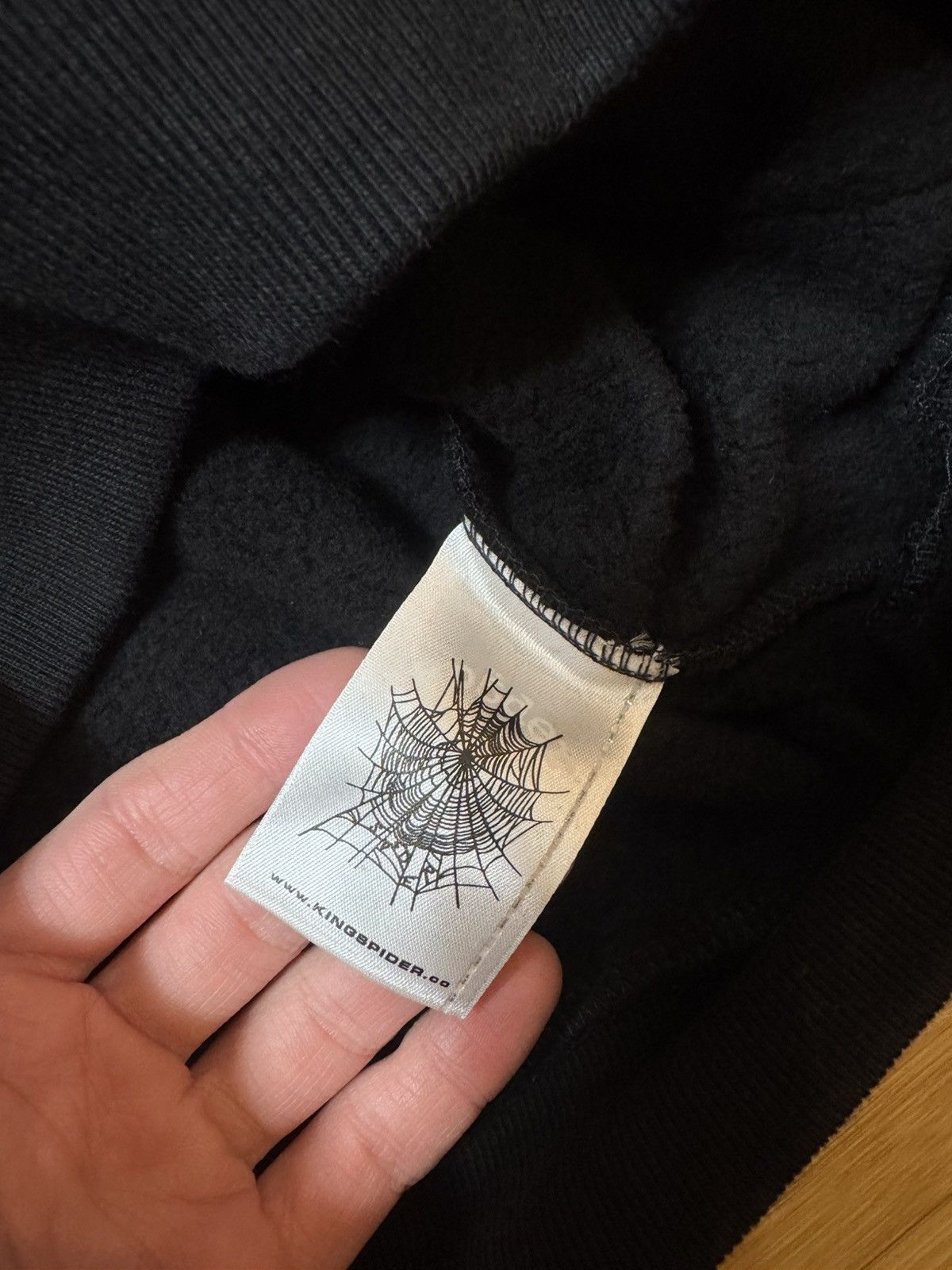 Sp5der Sp5der Reflective Beluga Hoodie Black - Size Small Size US S / EU 44-46 / 1 - 6 Thumbnail