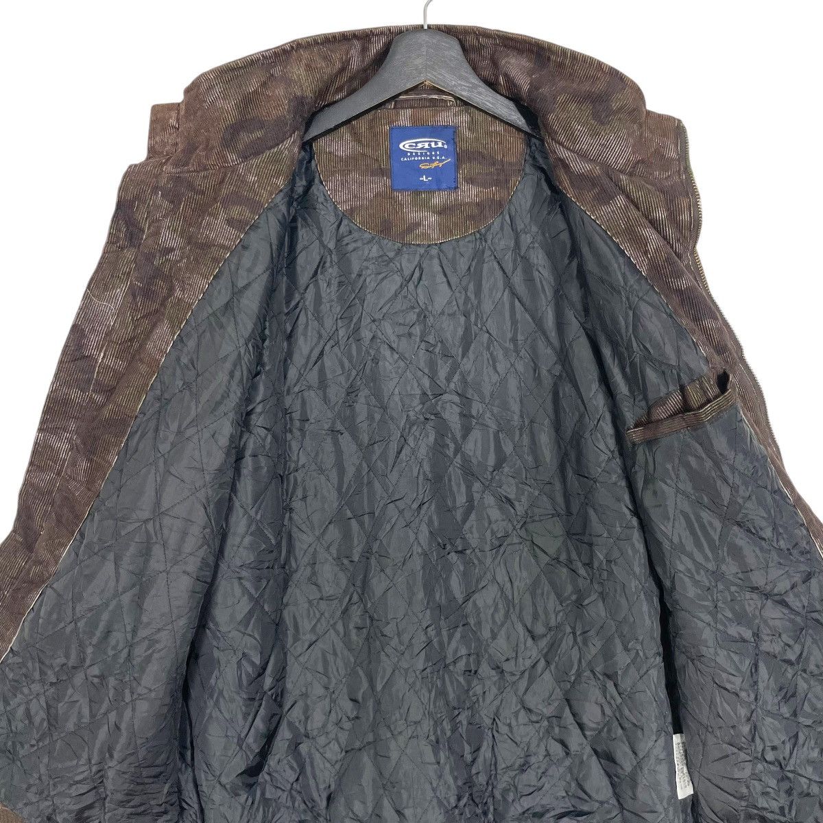 Japanese Brand Vintage CRU California Usa Camoflage Bomber Jacket Streetwea Size US M / EU 48-50 / 2 - 10 Thumbnail