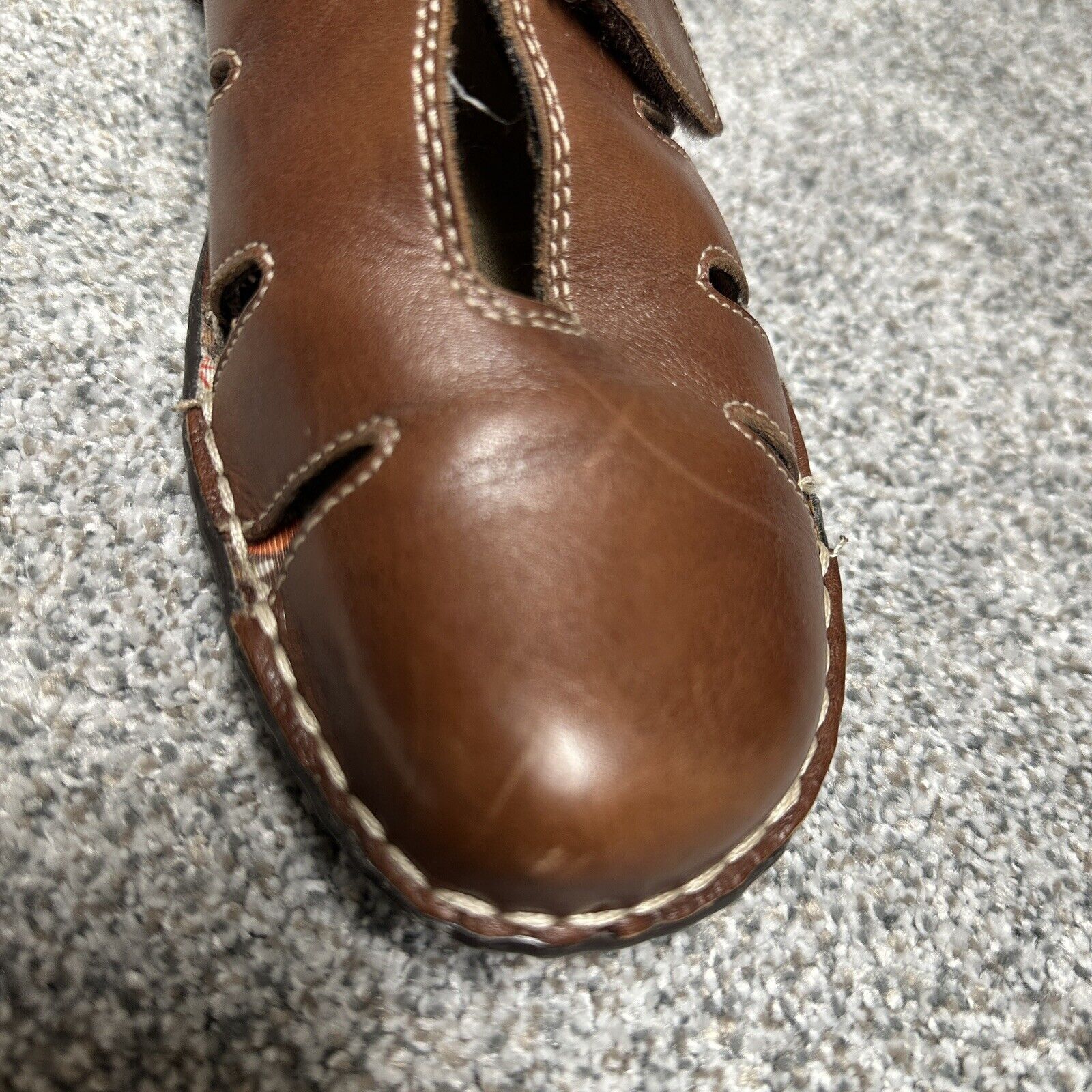 Other Eurostep Leather Shoes Womens 9.5 Cutout Chunky Vintage 90s Size US 9.5 / IT 39.5 - 16 Thumbnail
