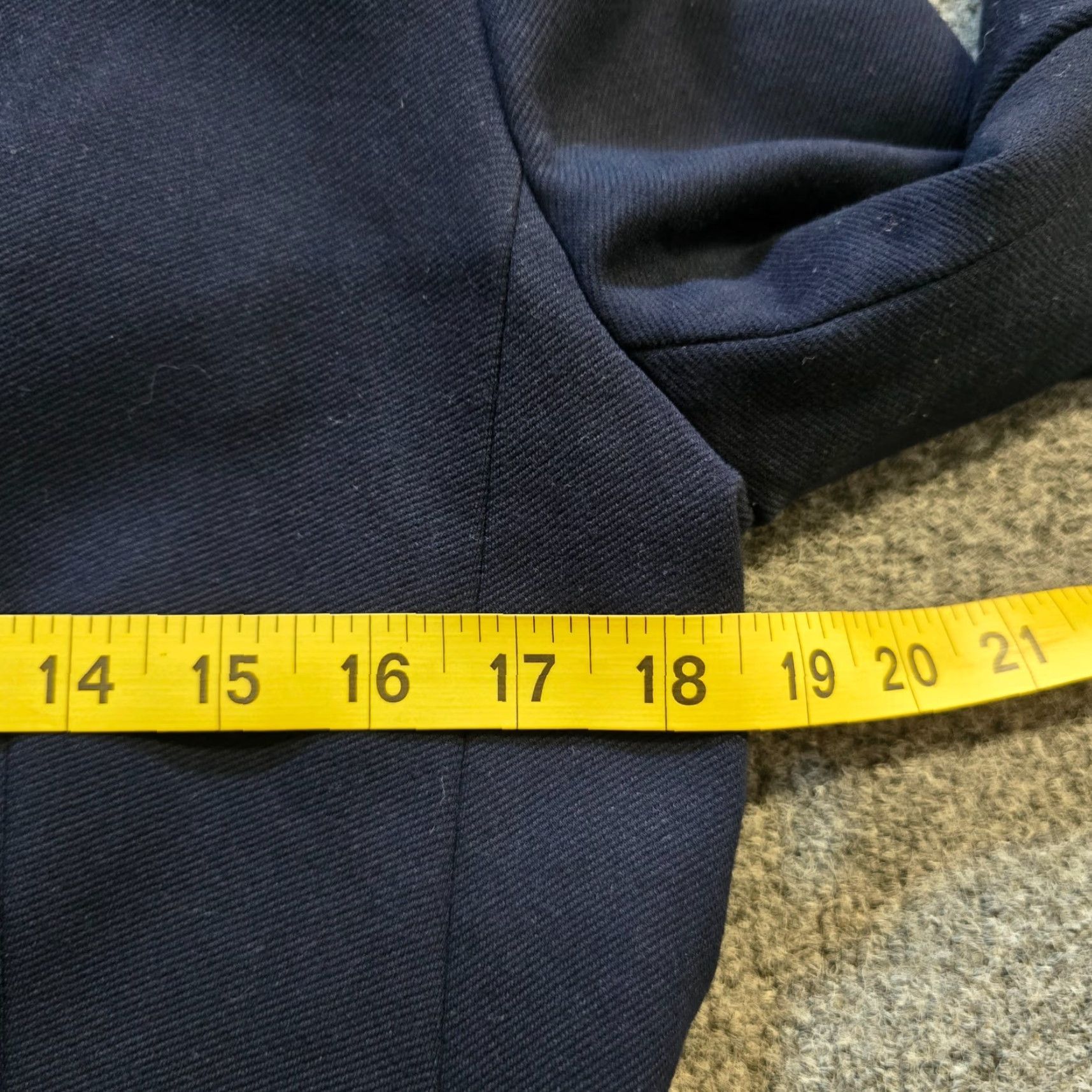 J.Crew J.CREW Blazer Womens Size 8 Blue Open Front Stretch Capsule Minimalist Career Shirt Size M / US 6-8 / IT 42-44 - 5 Thumbnail