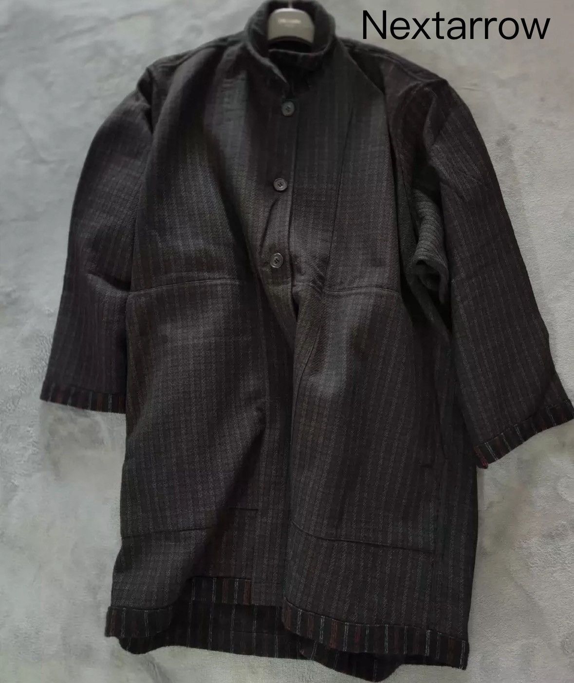 Yohji Yamamoto Yohji Yamamoto 02aw silhouette coat 2412-Nextarrow Size US L / EU 52-54 / 3 - 1 Thumbnail
