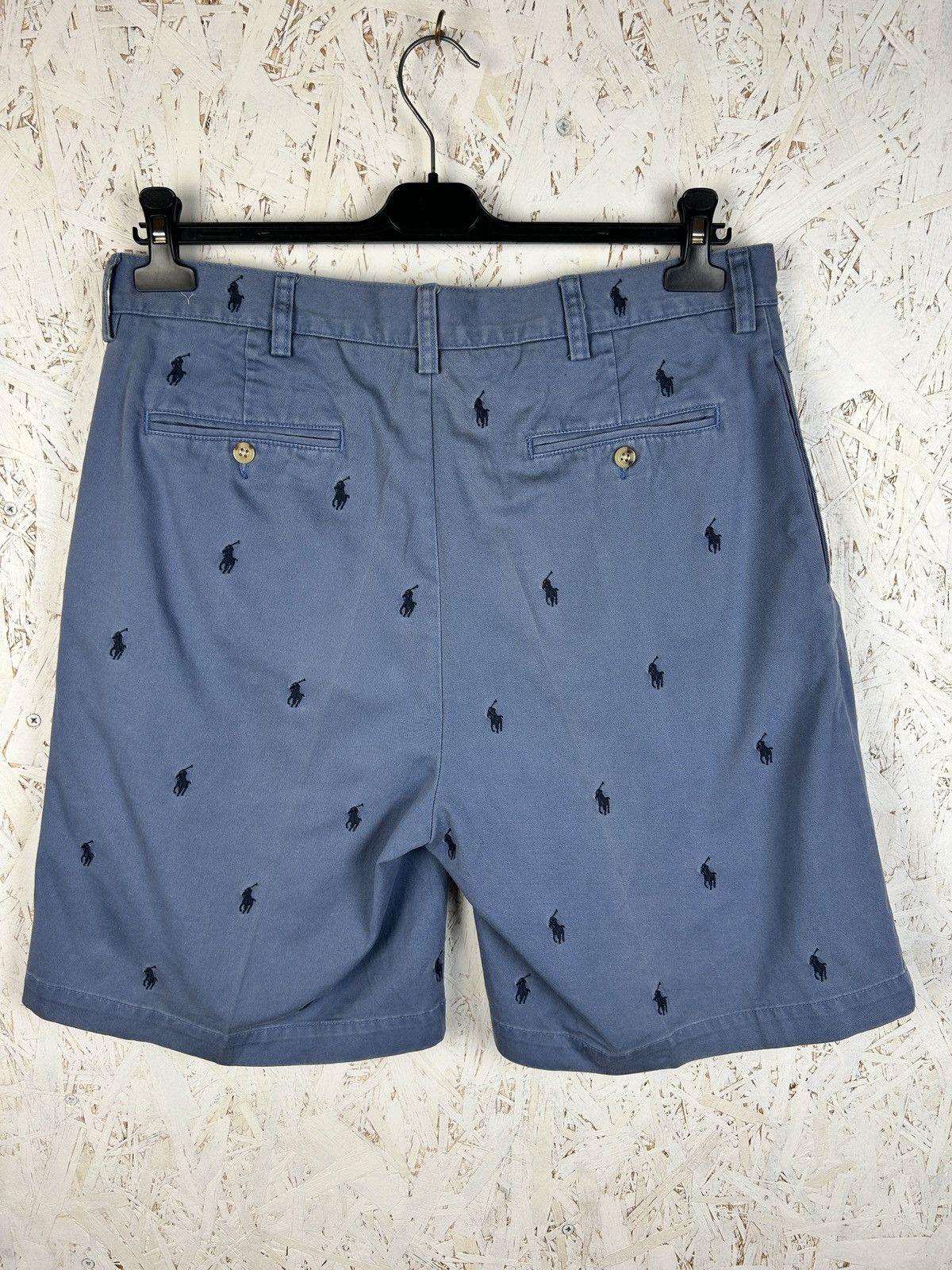 Polo Ralph Lauren Vintage Polo By Ralph Lauren Pony Tyler Shorts Blue 36 Size US 36 / EU 52 - 5 Thumbnail