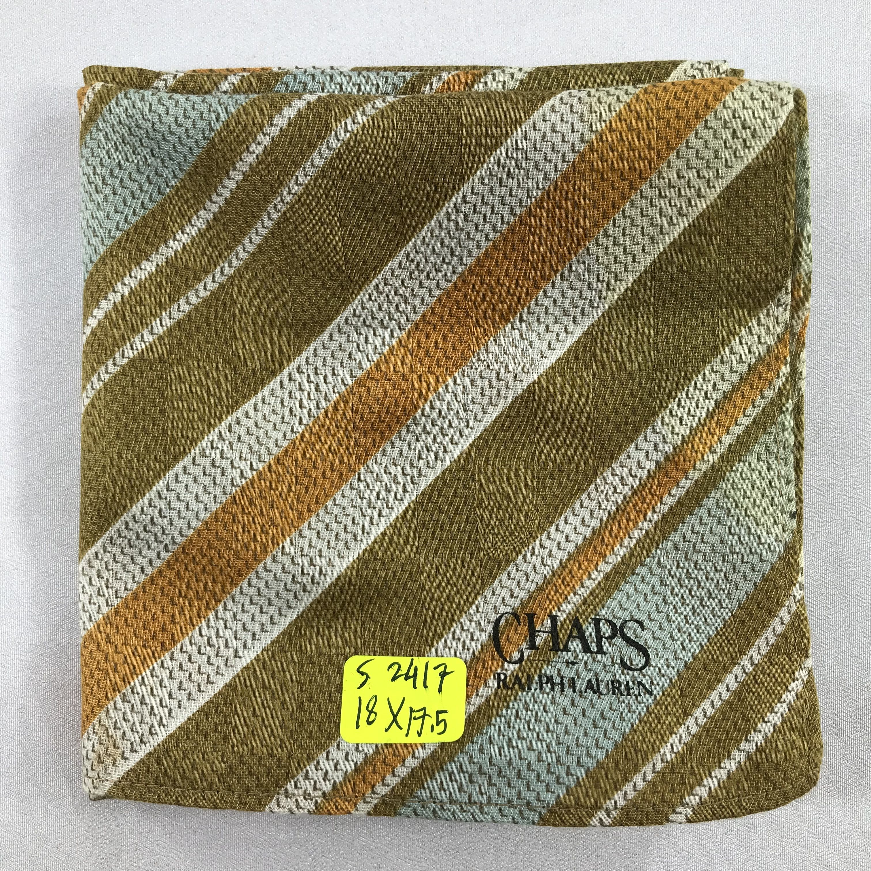 Chaps Ralph Lauren × Vintage Chaps Ralph Lauren Bandana / Handkerchief/Neckerchief -S2417 Size ONE SIZE - 5 Thumbnail