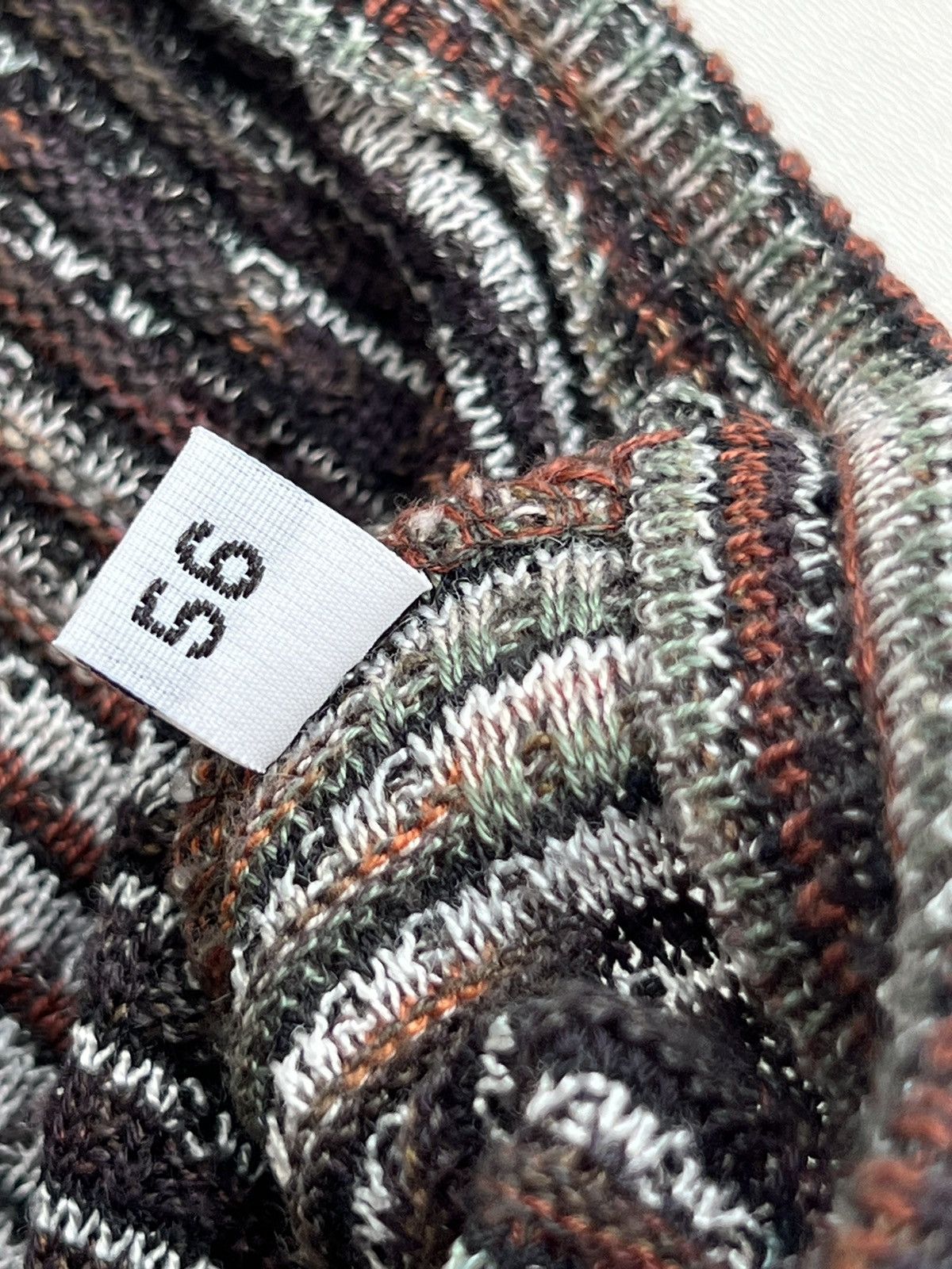 Missoni × Vintage Missoni Sport Vintage Textured Knitted Multicolour Cardigan Size US XL / EU 56 / 4 - 11 Thumbnail