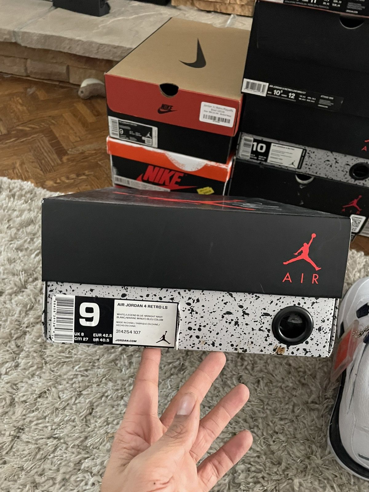 Jordan Brand Jordan 4 Columbia 2015 Release Size US 9 / EU 42 - 9 Thumbnail
