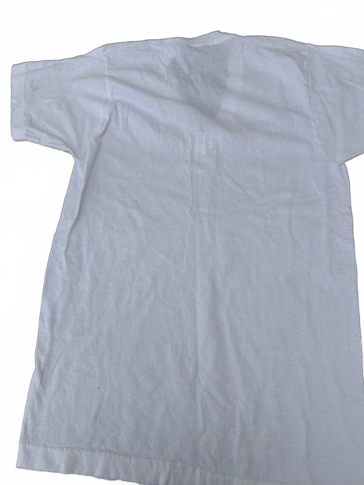 Fruit Of The Loom Vintage Ghost Flash Tee V-Neck USA Medium Single Stitch Size US M / EU 48-50 / 2 - 5 Thumbnail