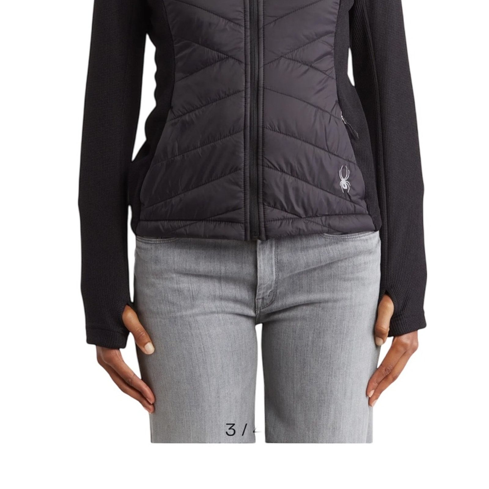Spyder SPYDER Women’s Full Zip Jacket, Large Size L / US 10 / IT 46 - 6 Thumbnail
