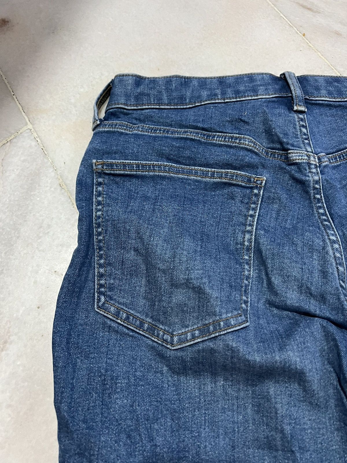 GU GU x UNDERCOVER RIPPED JEANS VERY RARE Size US 30 / EU 46 - 10 Thumbnail
