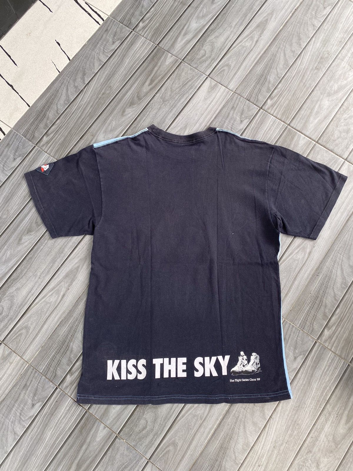 Nike × Vintage Vintage nike air flight series circa 89 tshirt Size US XL / EU 56 / 4 - 7 Thumbnail