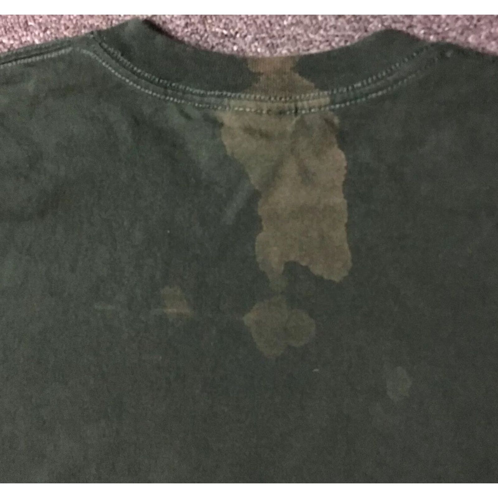 Gildan VINTAGE Nevada Wolf Shirt M Green 90s Bleach Animals Outdoor Nature Grunge USA Shirts Mens Size US M / EU 48-50 / 2 - 4 Thumbnail