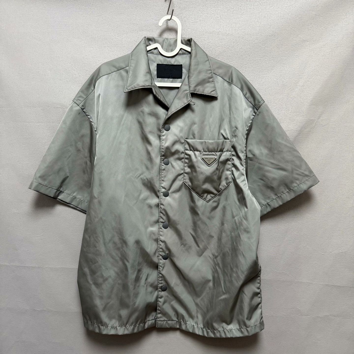 Prada Prada Retro Gray Shirt M Men Size US M / EU 48-50 / 2 - 1 Thumbnail