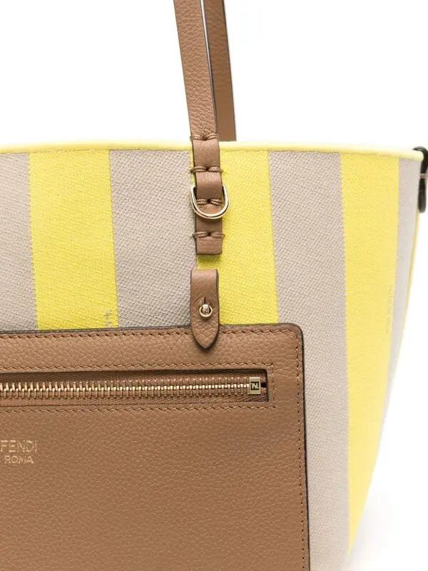 Fendi o1s1wg111225 Size: OS/ Roll Large in Yellow/Grey Size ONE SIZE - 3 Thumbnail