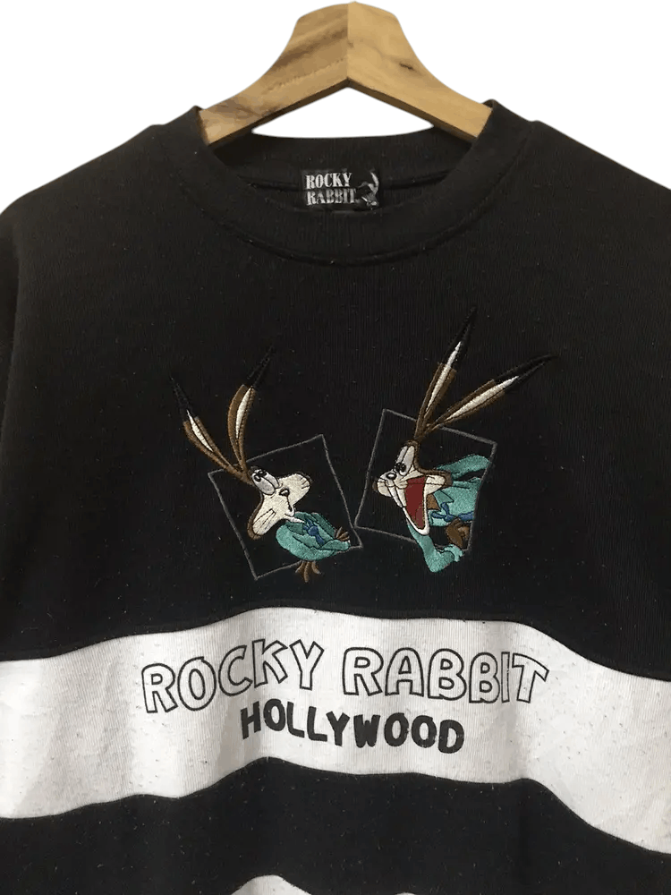 Anime Vintage Rocky Rabbit Hollywood Sweatshirts Size US M / EU 48-50 / 2 - 3 Thumbnail