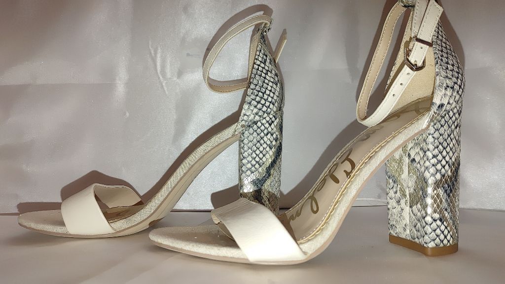 Sam Edelman Sam Edelman Yaro Heeled Peep Toe Size 7 Size US 7 / IT 37 - 3 Thumbnail