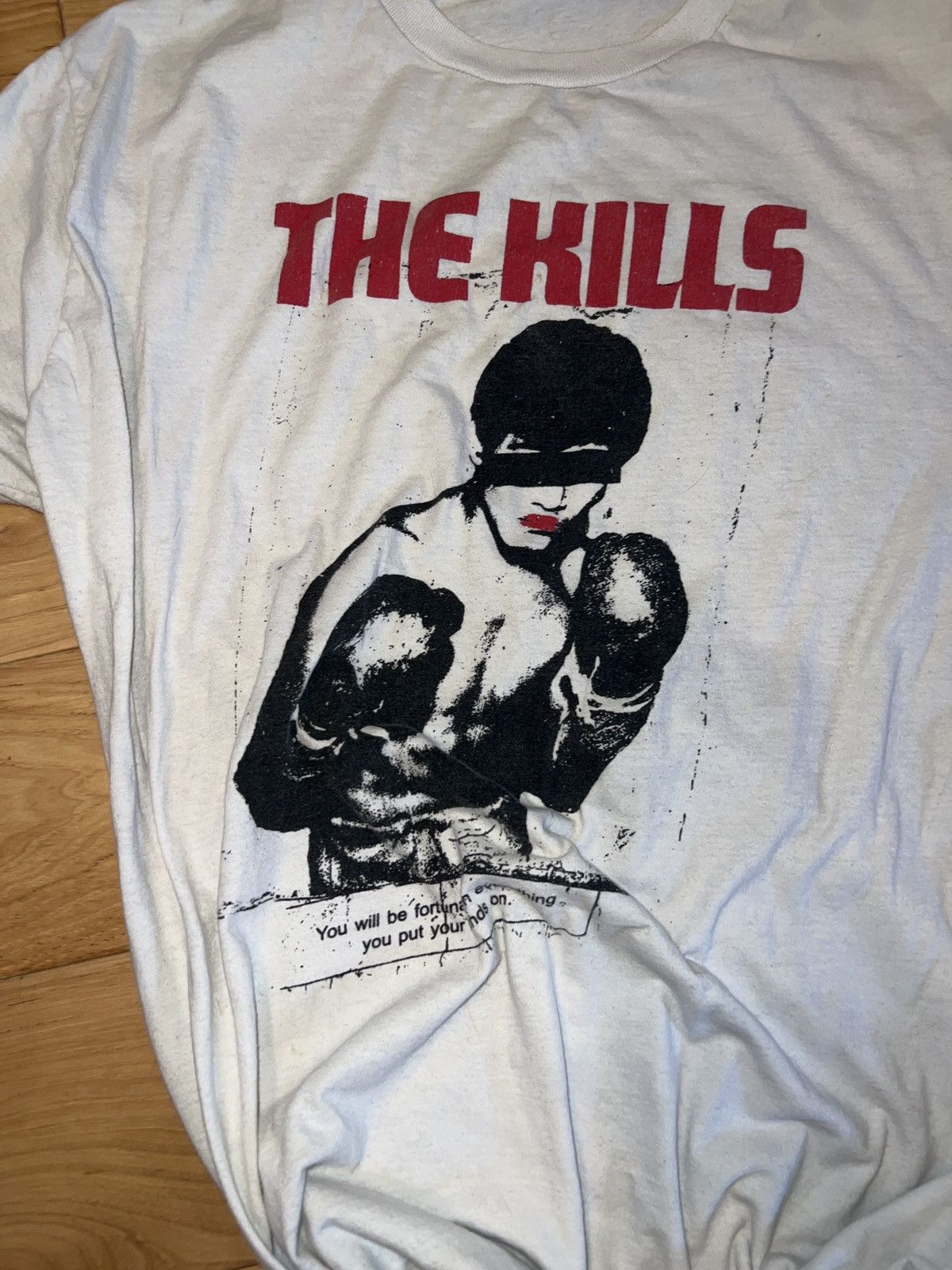 Band Tees the kills t shirt Size US XL / EU 56 / 4 - 2 Thumbnail