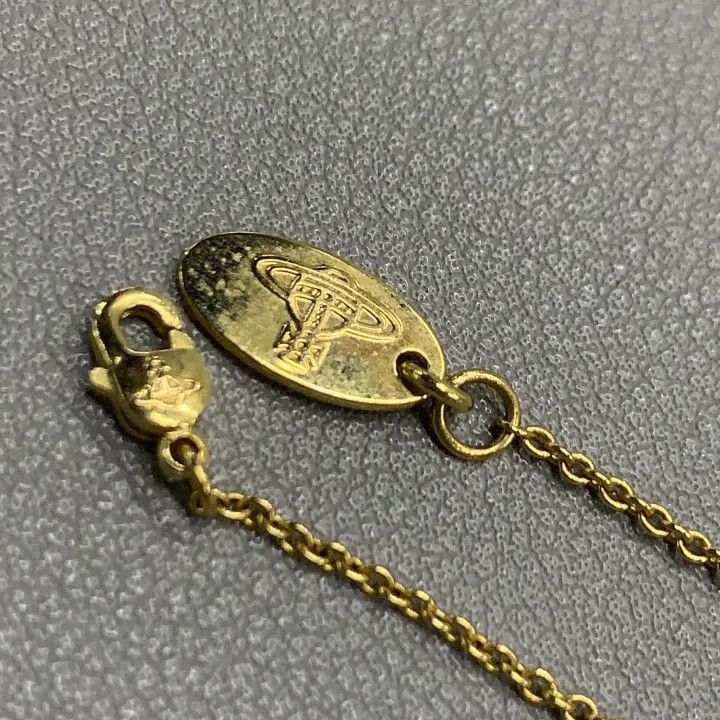 Vivienne Westwood Vivienne Westwood Brass Pendant Necklace for Women -2507 Size ONE SIZE - 5 Thumbnail
