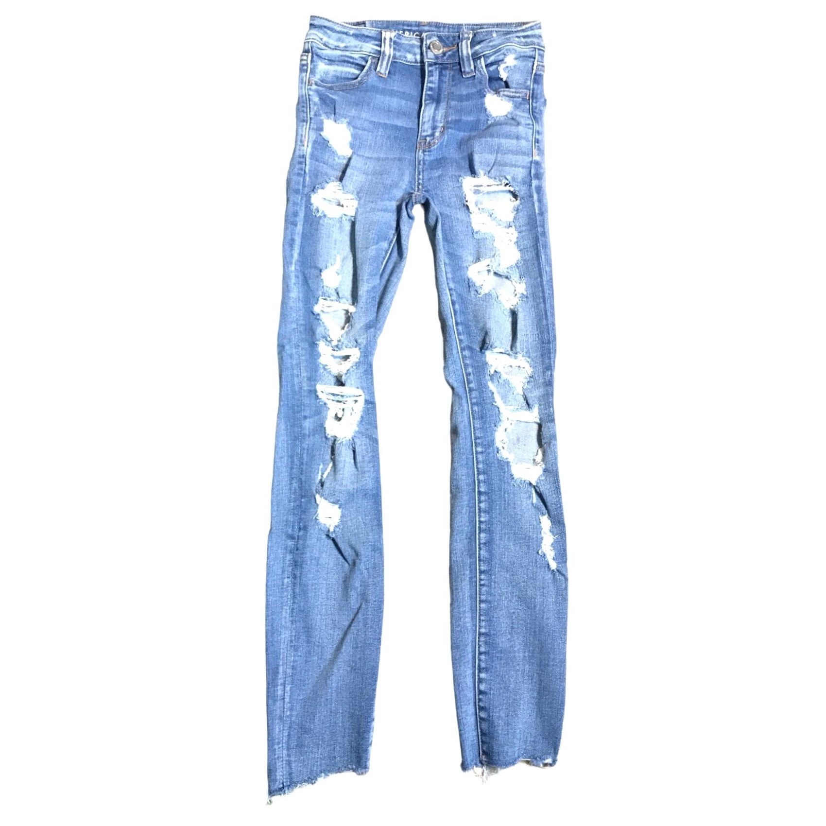 American Eagle Outfitters VINTAGE Size 25" / US 0 / IT 36 - 2 Thumbnail