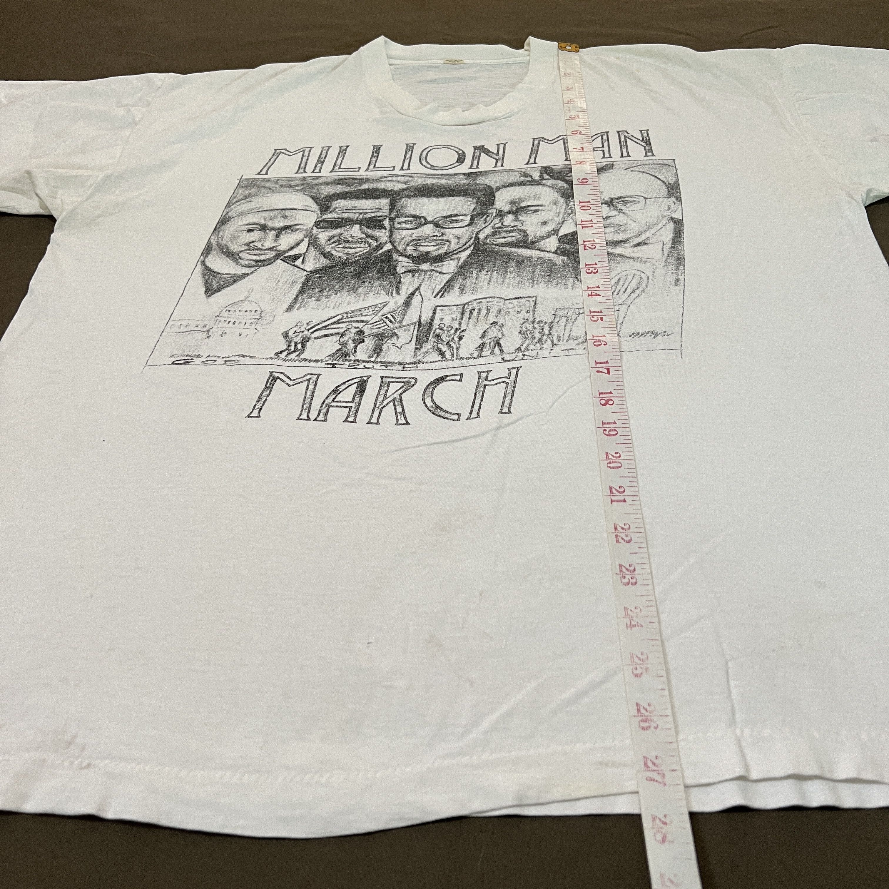 Rap Tees Vintage 90s Million Man March God truth unity Promo Tee XL Size US XL / EU 56 / 4 - 16 Thumbnail
