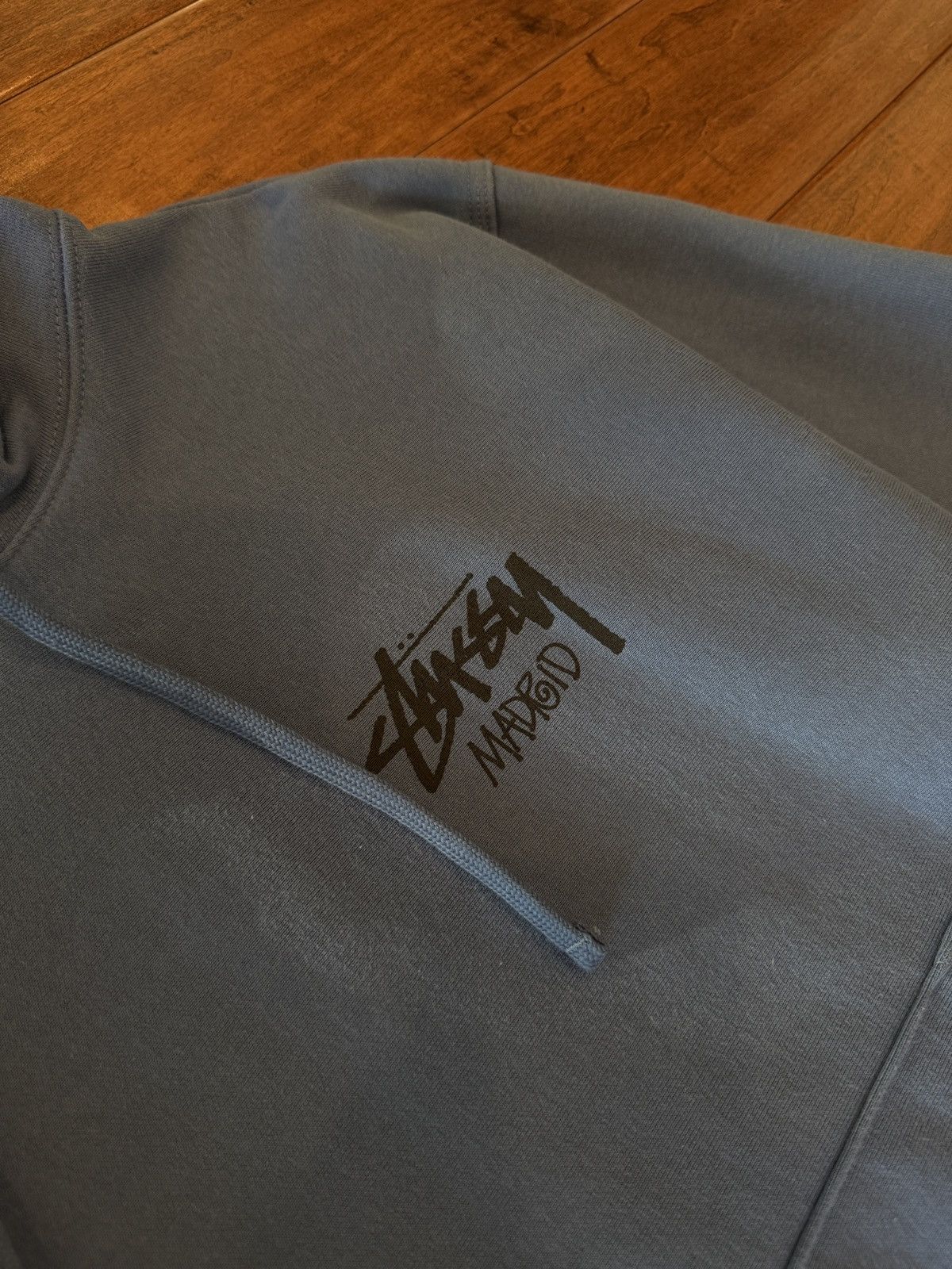 Stussy Stussy Madrid City exclusive Hoodie washed blue Size US M / EU 48-50 / 2 - 3 Thumbnail