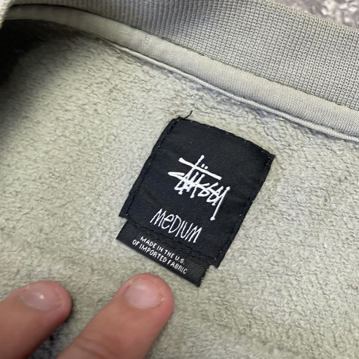 Stussy Men’s Stussy Big Graphic logo Japanese y2k sweatshirt Size US M / EU 48-50 / 2 - 9 Thumbnail