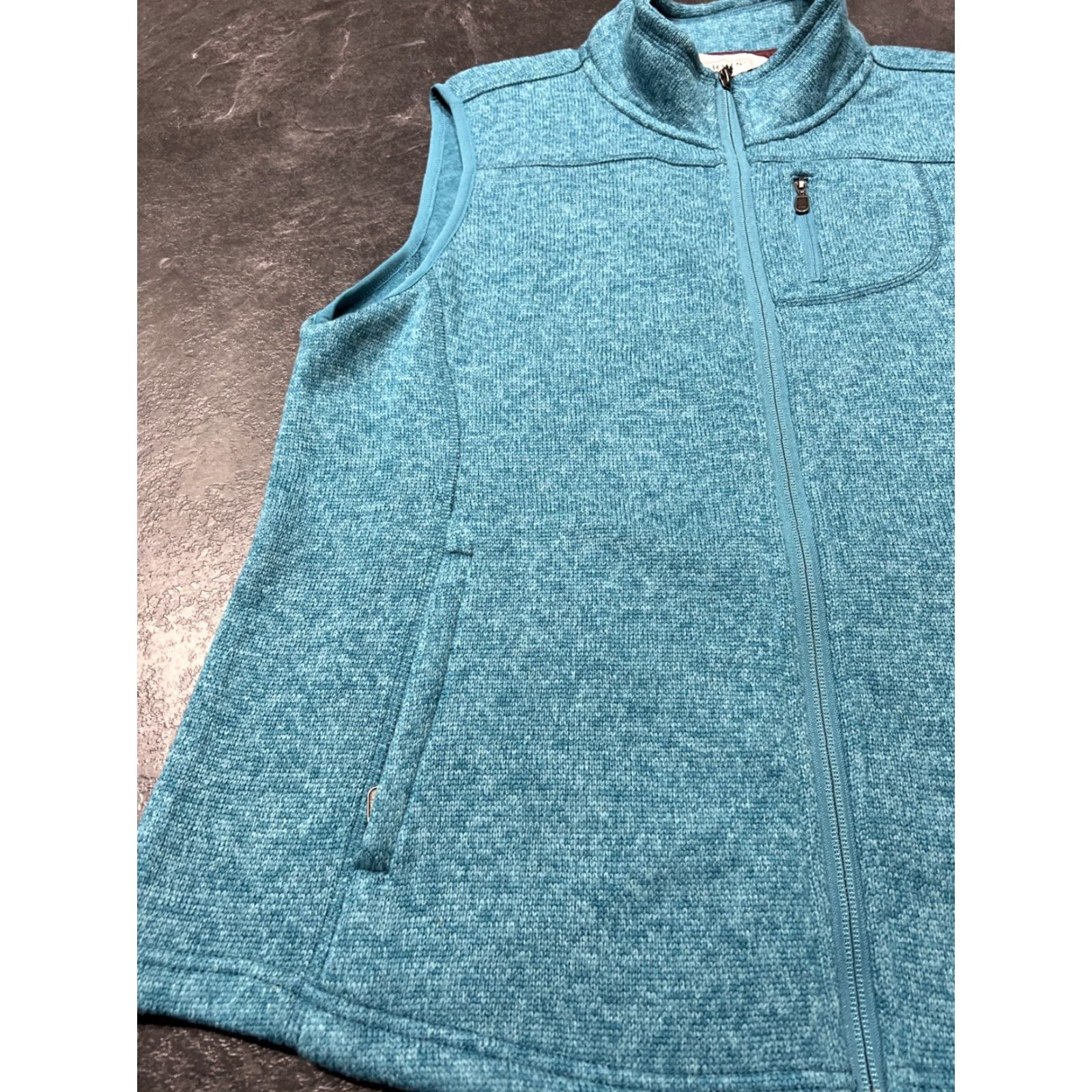 Orvis Orvis Women's Fleece Vest Extra Large Blue Full Zip Lightweight Outdoor Hiking Size L / US 10 / IT 46 - 2 Thumbnail