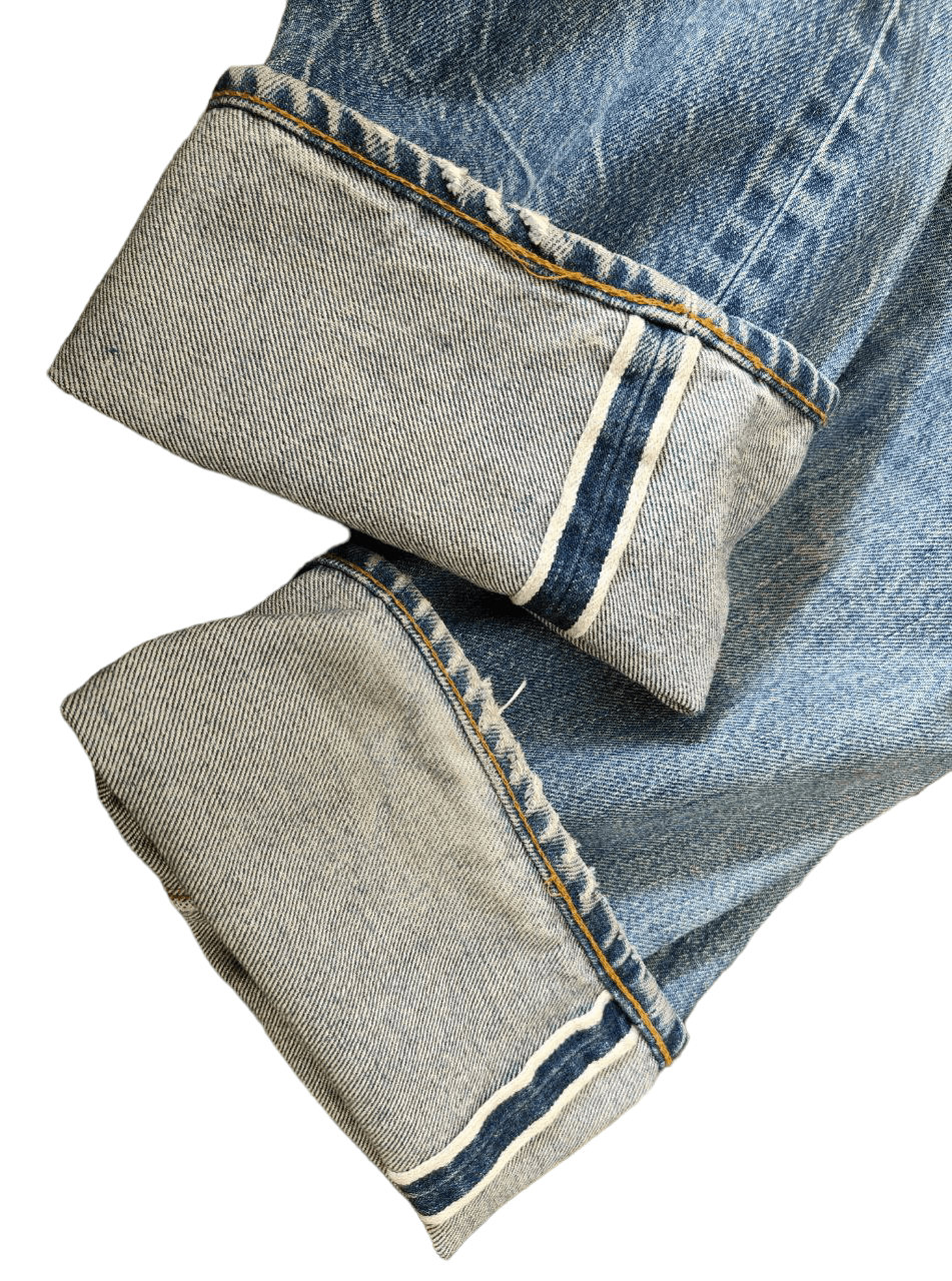 Levi's 60's Vtg Levis 501 Button No6 Selvedge Redline Size US 31 - 6 Thumbnail
