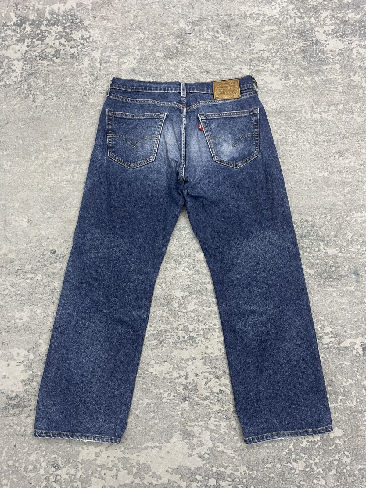Levi's 90s Levis 505 Big E Distressed Denim Size US 31 - 10 Thumbnail