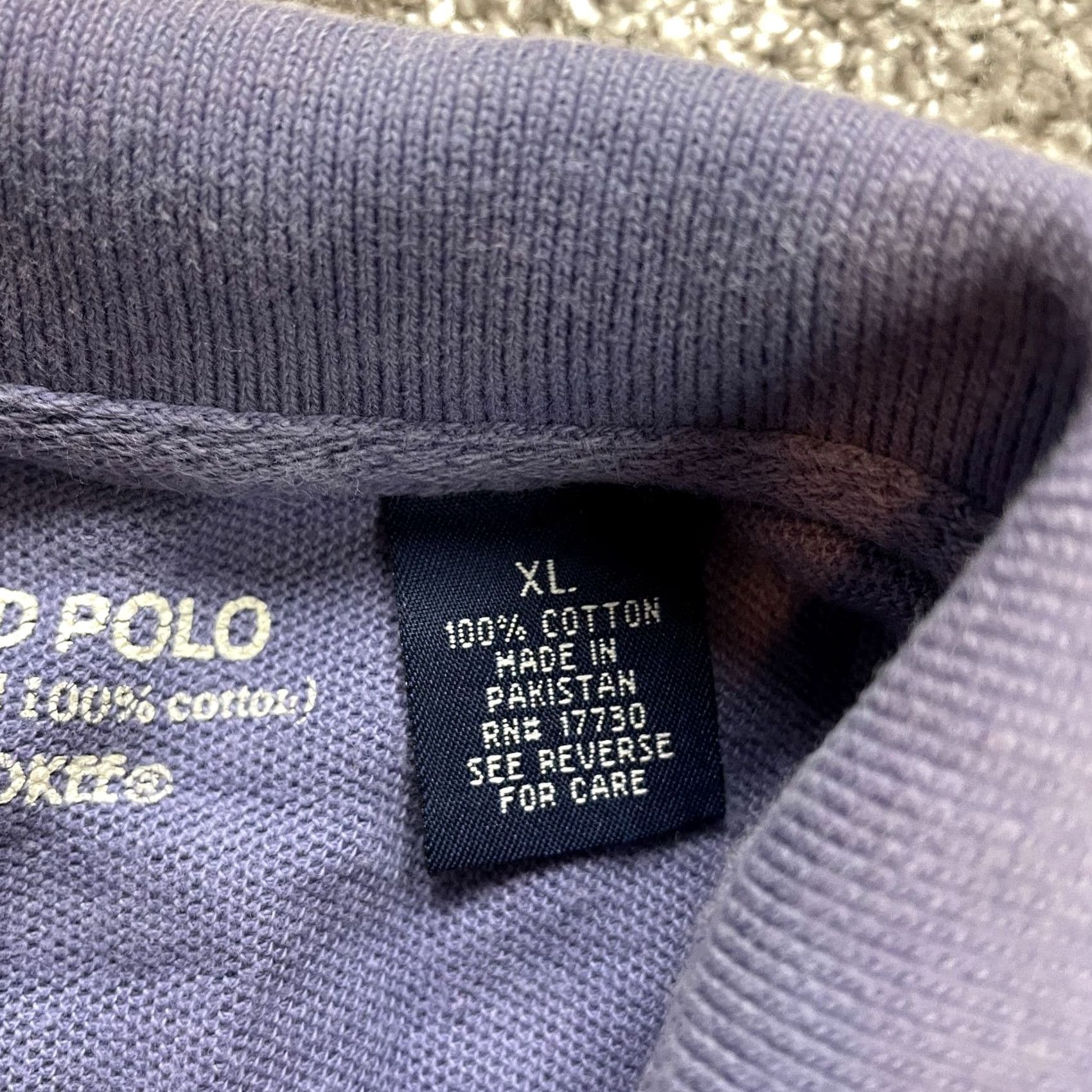 Cherokee VINTAGE Cherokee Polo Shirt Womens XL Light Purple Cotton Collared Short Sleeve Regular Fit Knit 100% Cotton Polo Women Purple 60s? Size XL / US 12-14 / IT 48-50 - 4 Thumbnail