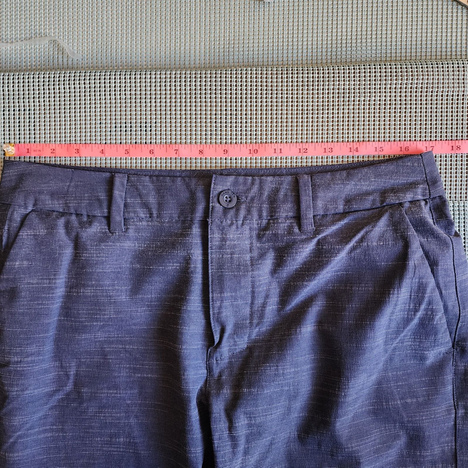 Hang Ten Hang Ten Men's Size 32 Navy Board Shorts, Stretch Size US 34 / EU 50 - 10 Thumbnail