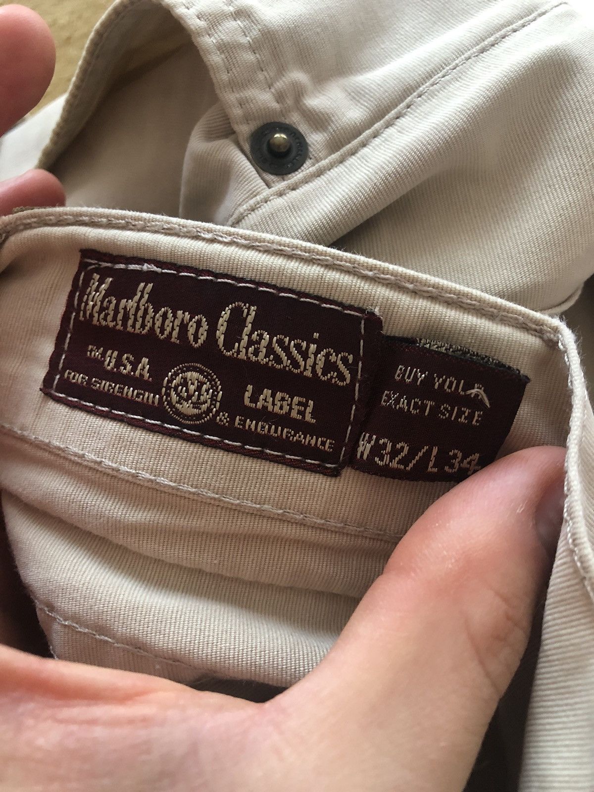 Marlboro MARLBORO PASADENA 301 USA MADE VINTAGE PANTS Size US 32 / EU 48 - 6 Thumbnail